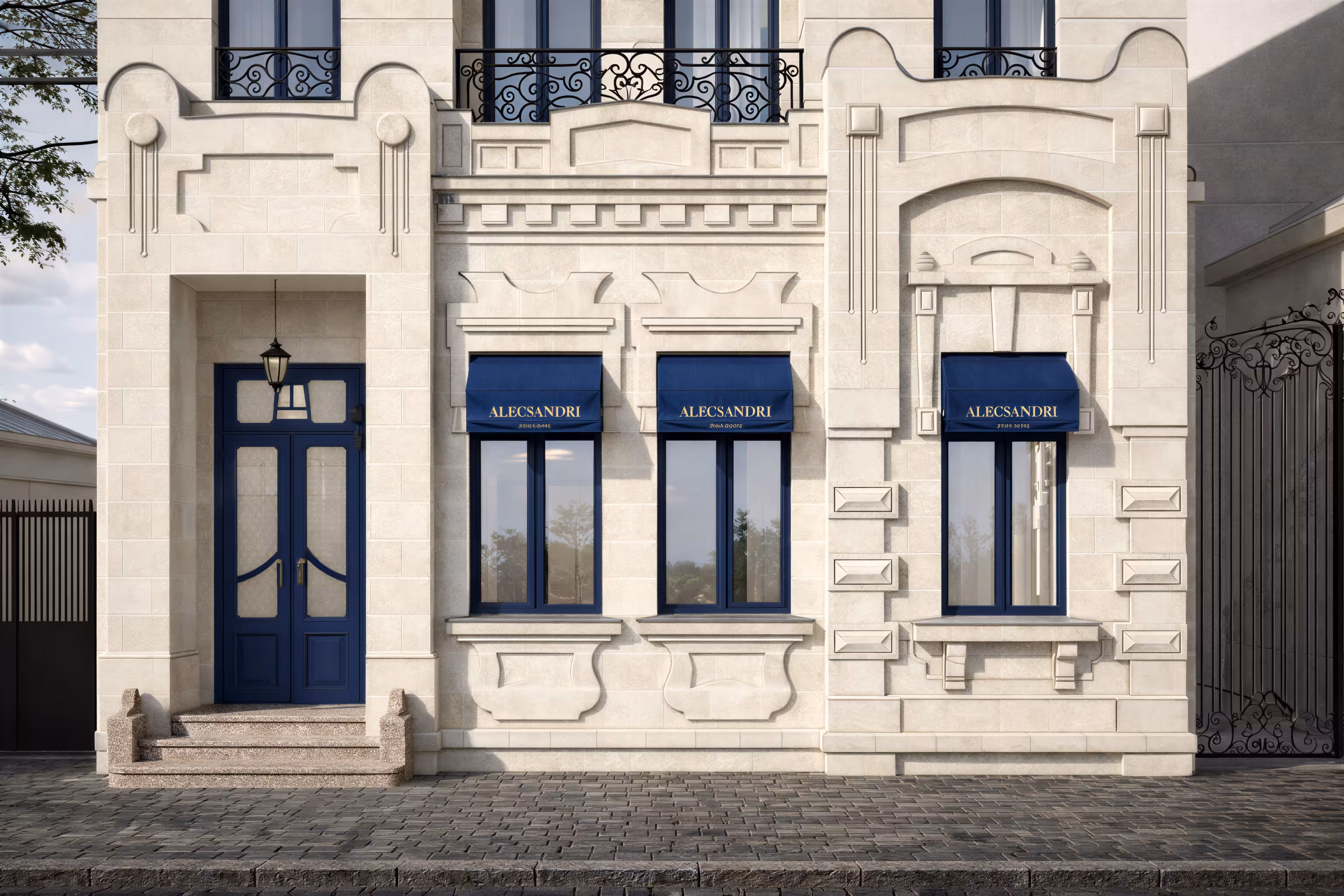 Alecsandri Heritage Revival Restaurare Fațadă Istorică | Chișinău