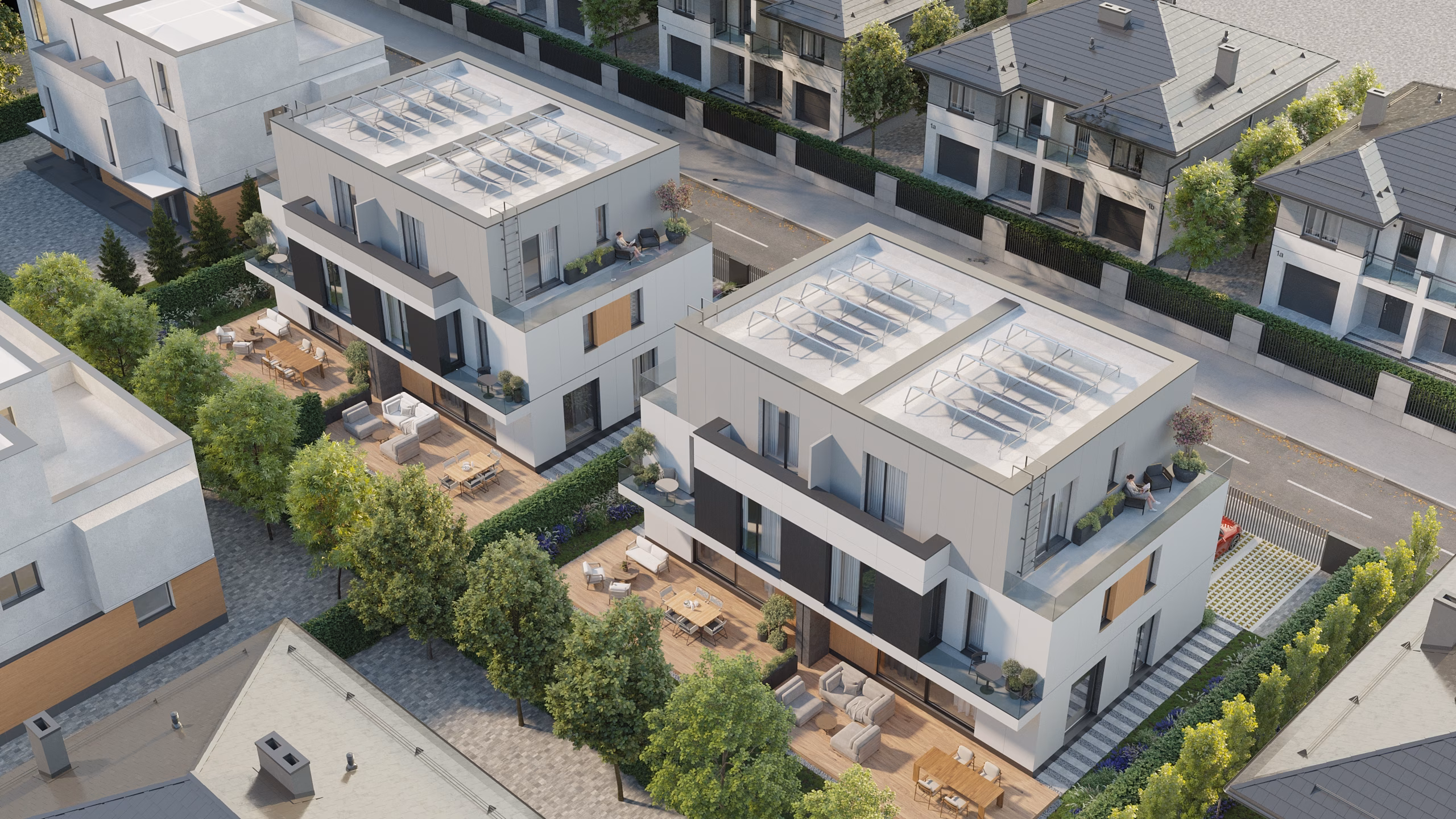 Băneasa Boutique Residences arhitectură și design interior – vilă cuplată de lux, Băneasa, București
