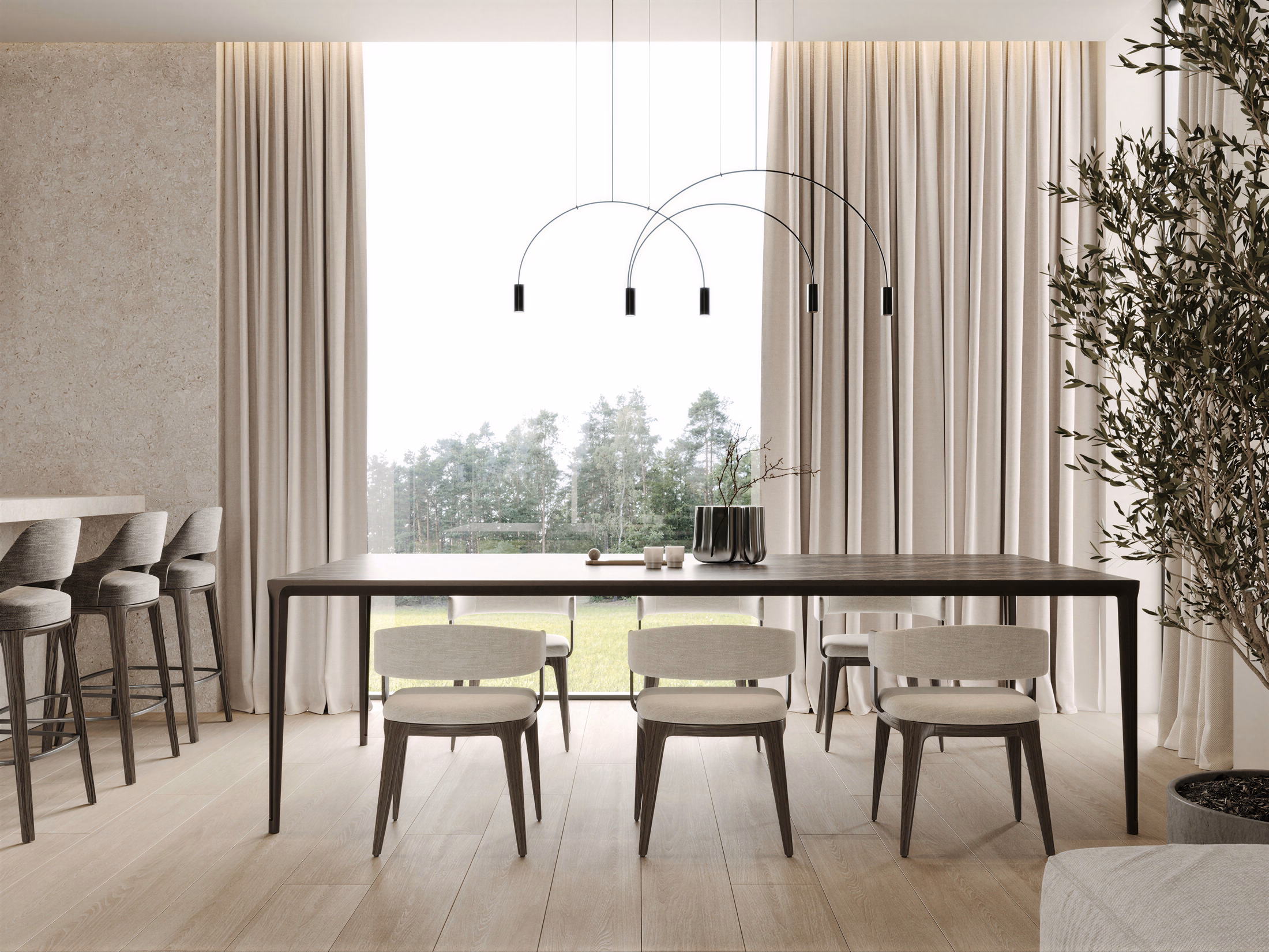 Cherry and Stone House design interior – detaliu mobilier exclusivist, Design interior premium, desing interior minimalist București
