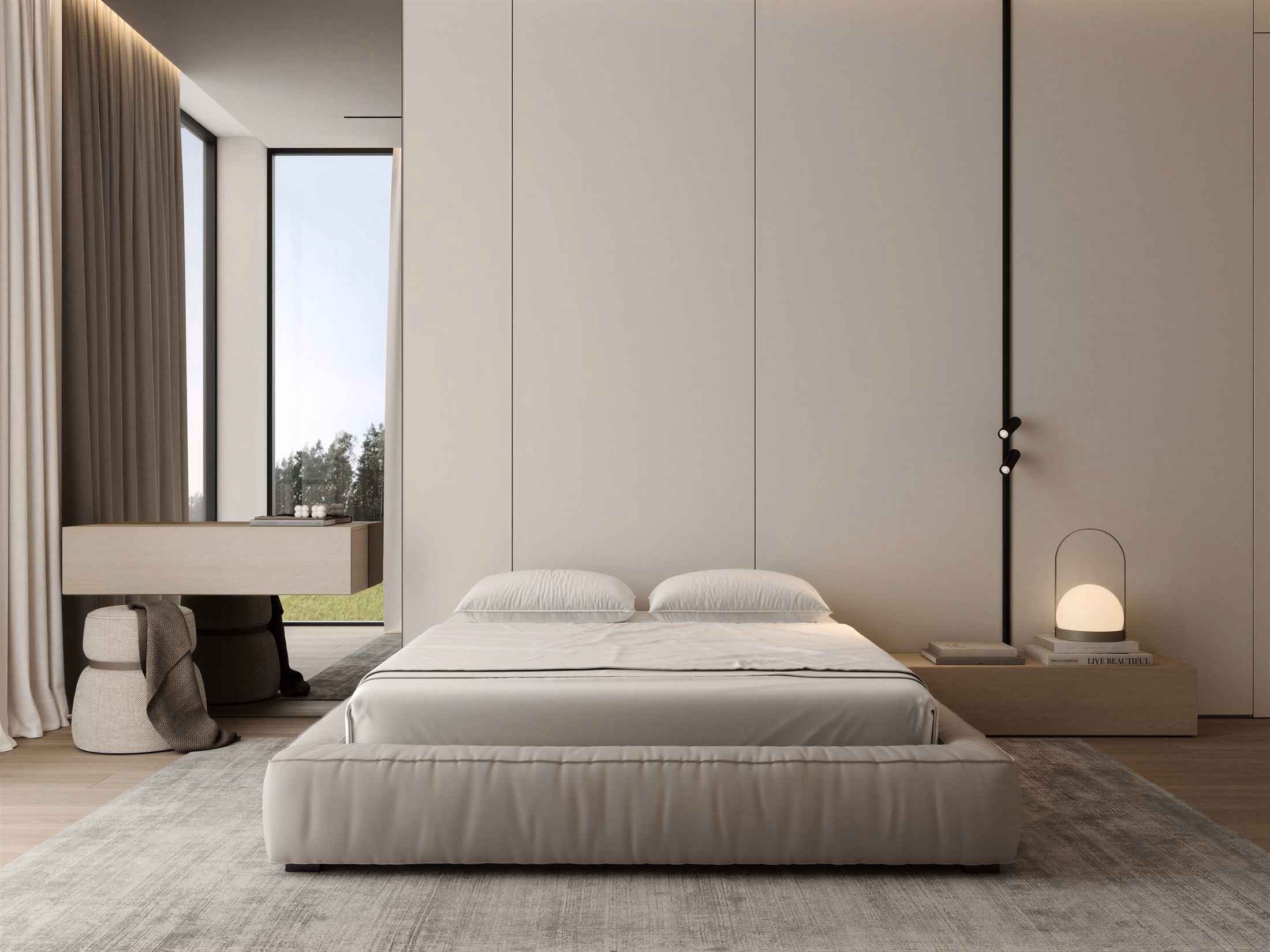 Cherry and Stone House design interior – texturi naturale, Design interior premium, desing interior minimalist București