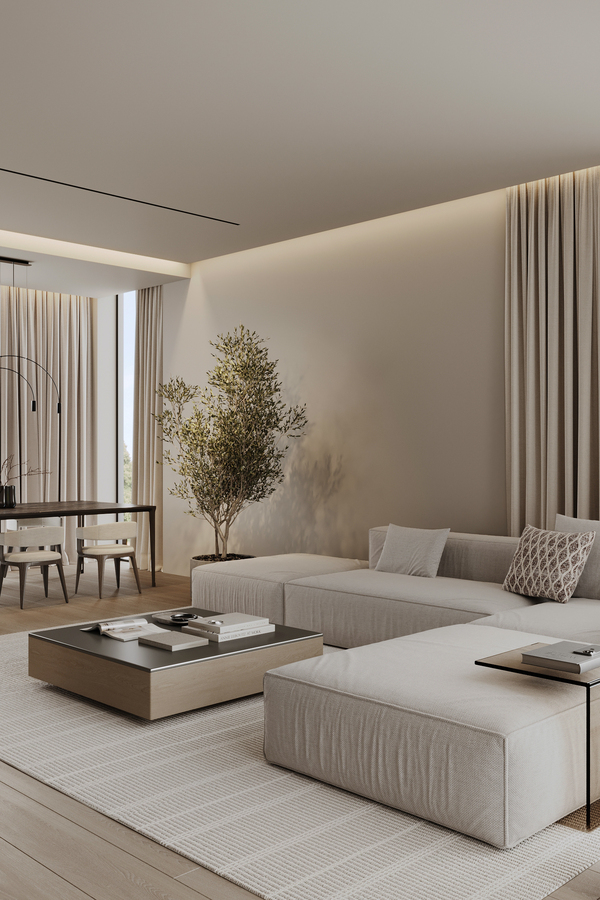 Cherry and Stone House design interior – bucătărie minimalista