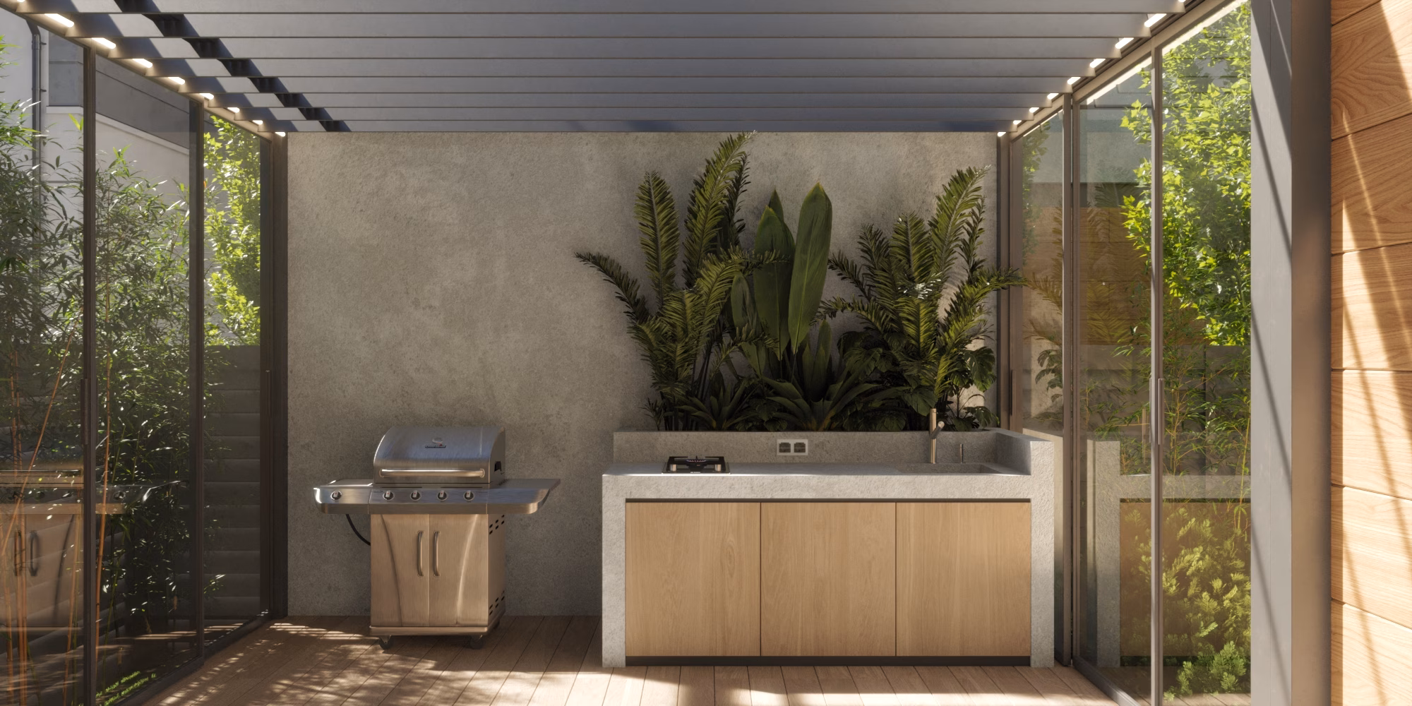 Collection 10 House design interior si amenajare exterioara – Fereastra panoramica living, Design interior premium, Padurea Baneasa Bucuresti
