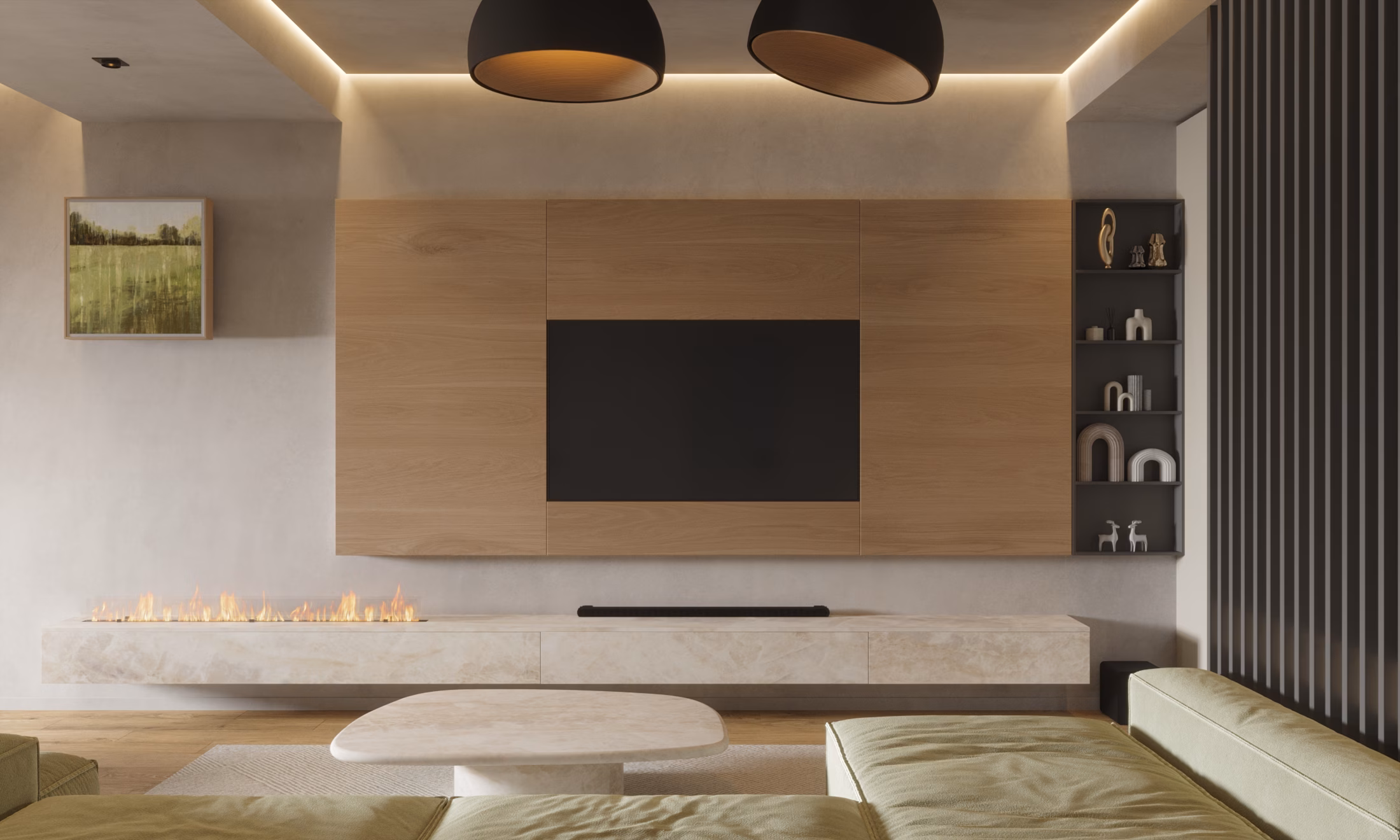 Collection 10 House design interior si amenajare exterioara – Living room open space, Design interior premium, Padurea Baneasa Bucuresti