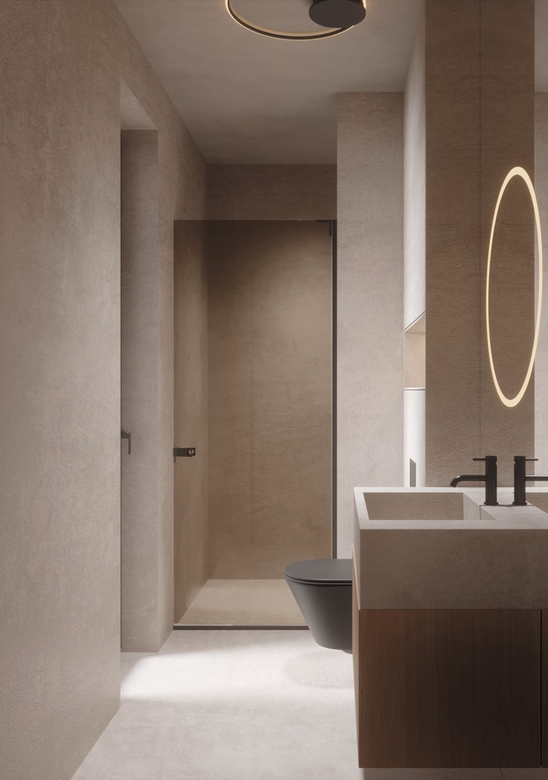Collection 10 House design interior si amenajare exterioara – Piscina seara cu iluminat, Design interior premium, Padurea Baneasa Bucuresti