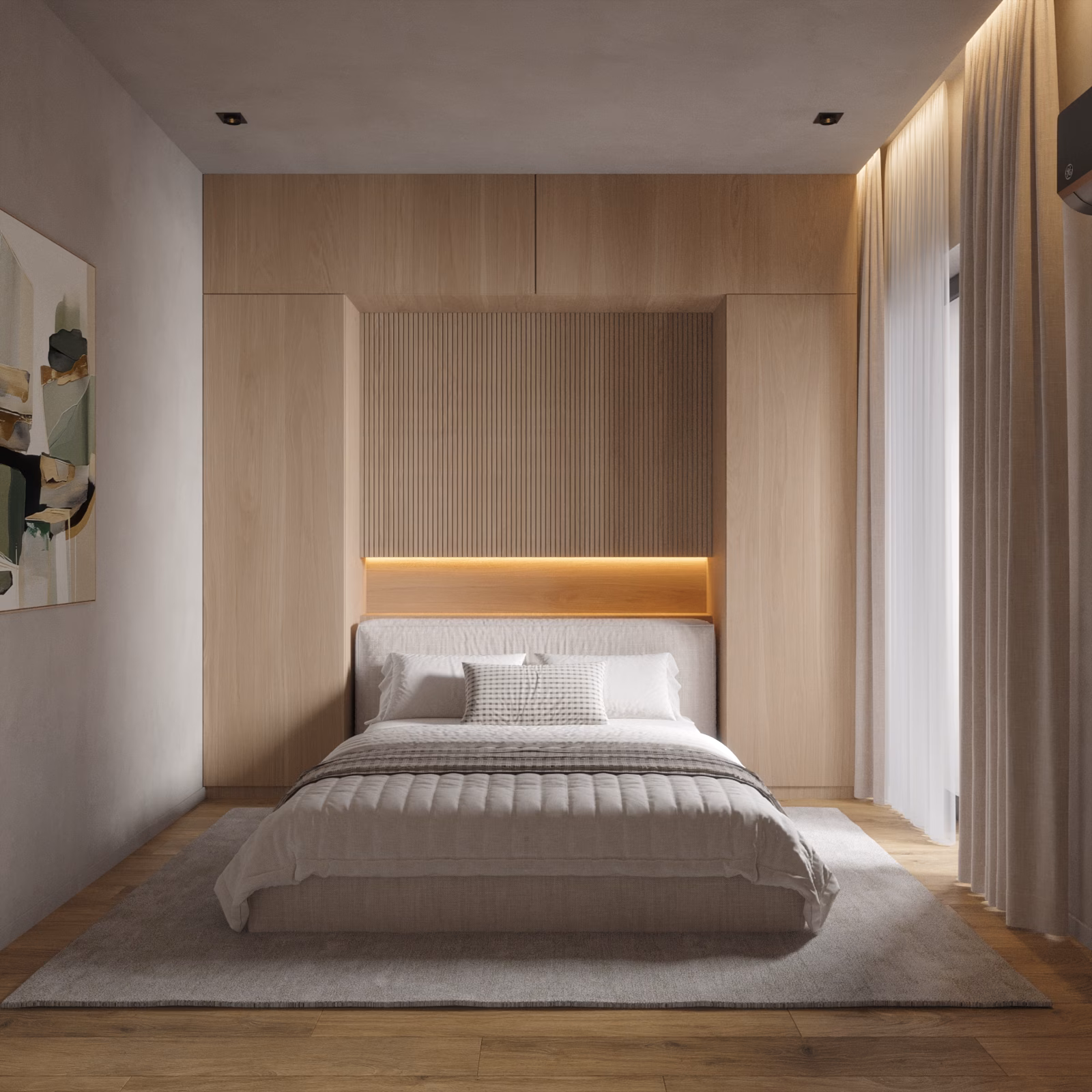 Collection 10 House design interior si amenajare exterioara – Dormitor cu acces spre terasa, Design interior premium, Padurea Baneasa Bucuresti