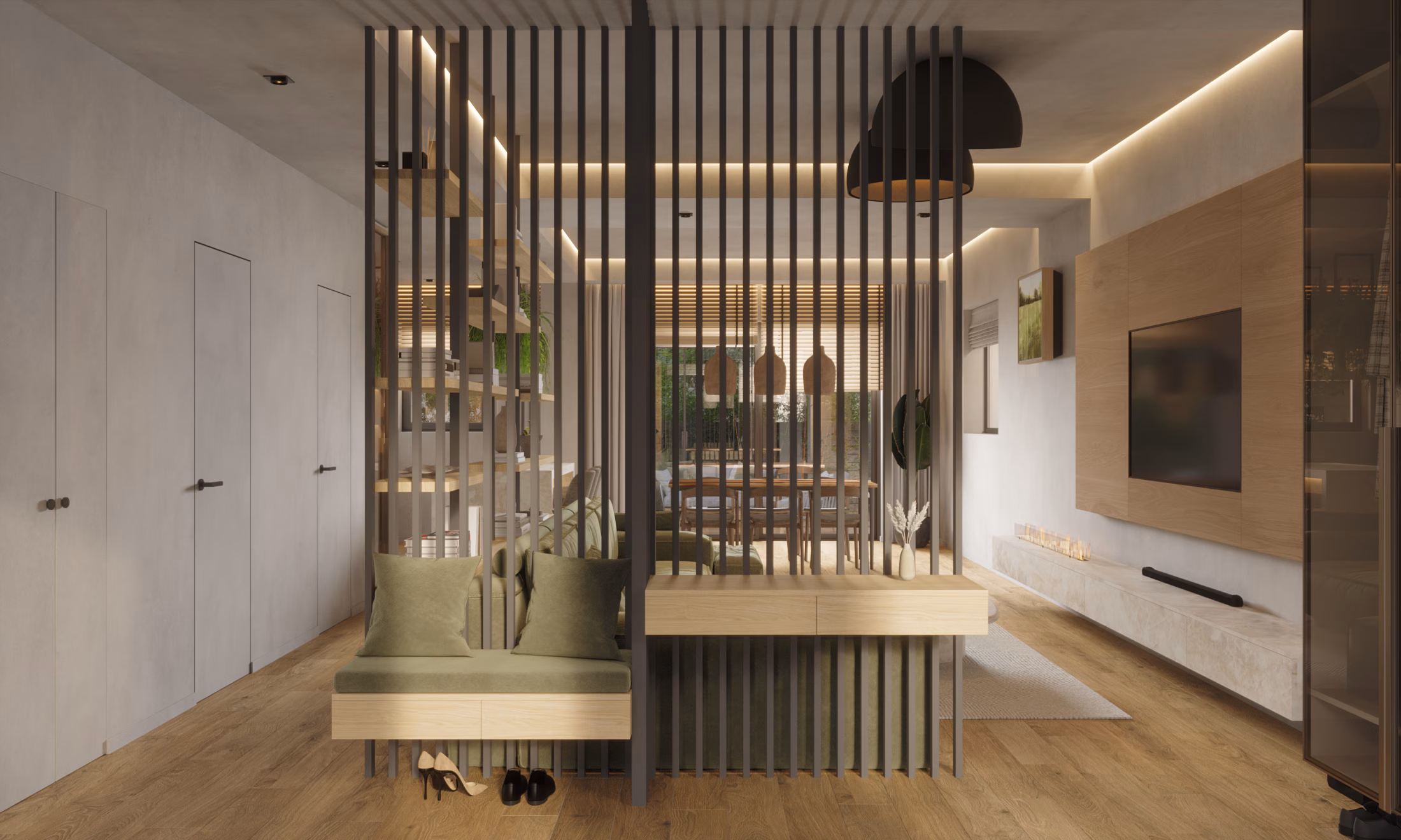 Collection 10 House design interior si amenajare exterioara – Dormitor principal, Design interior premium, Padurea Baneasa Bucuresti