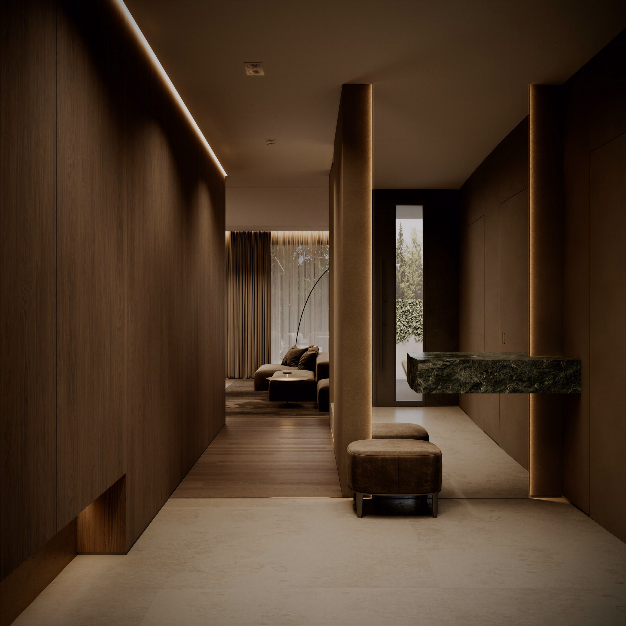 Contemporary Luxury Villa – amenajare exterioară, design arhitectura bucuresti