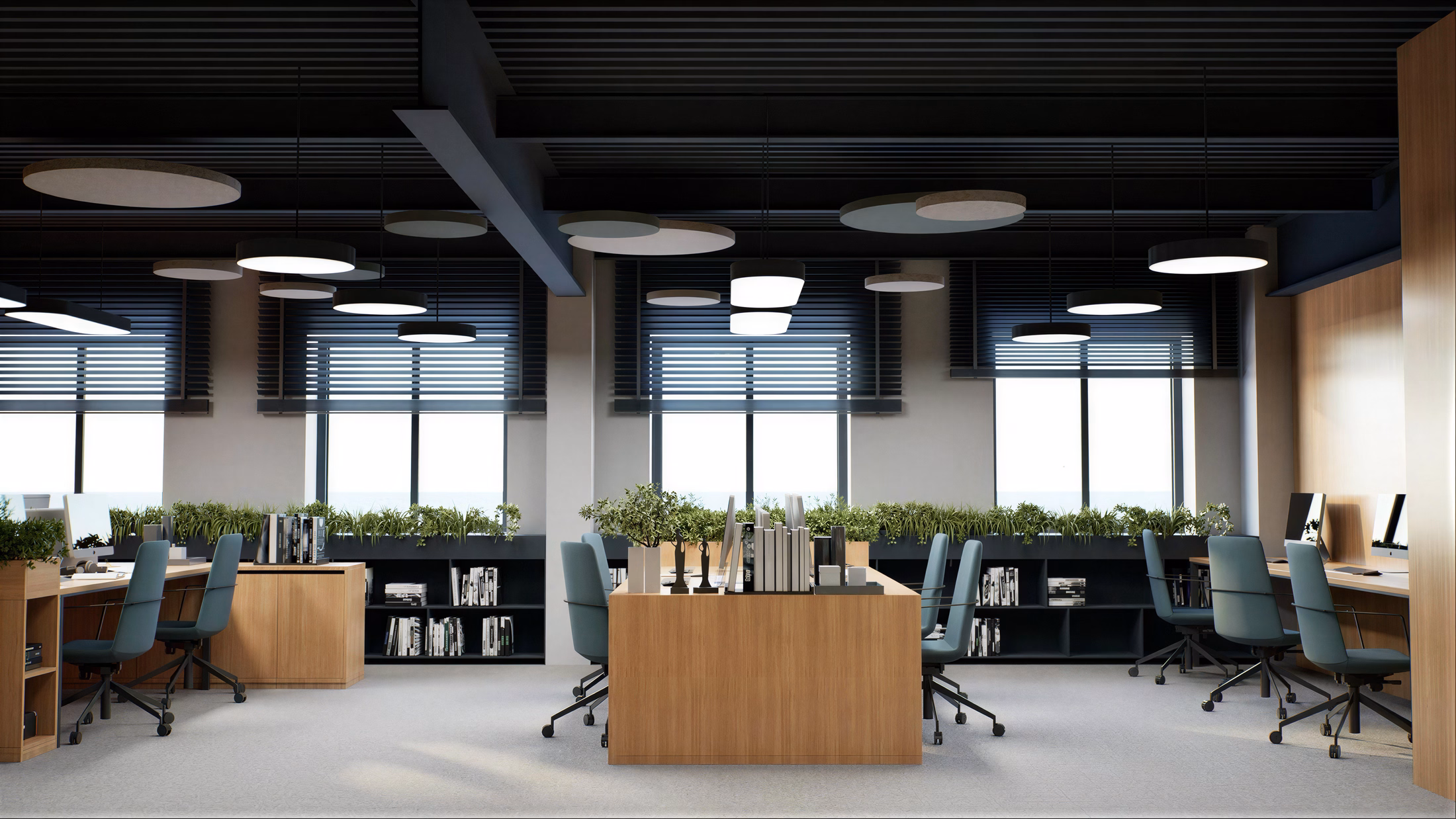 DP World Offices design interior birouri – sala de ședințe, design interior comercial