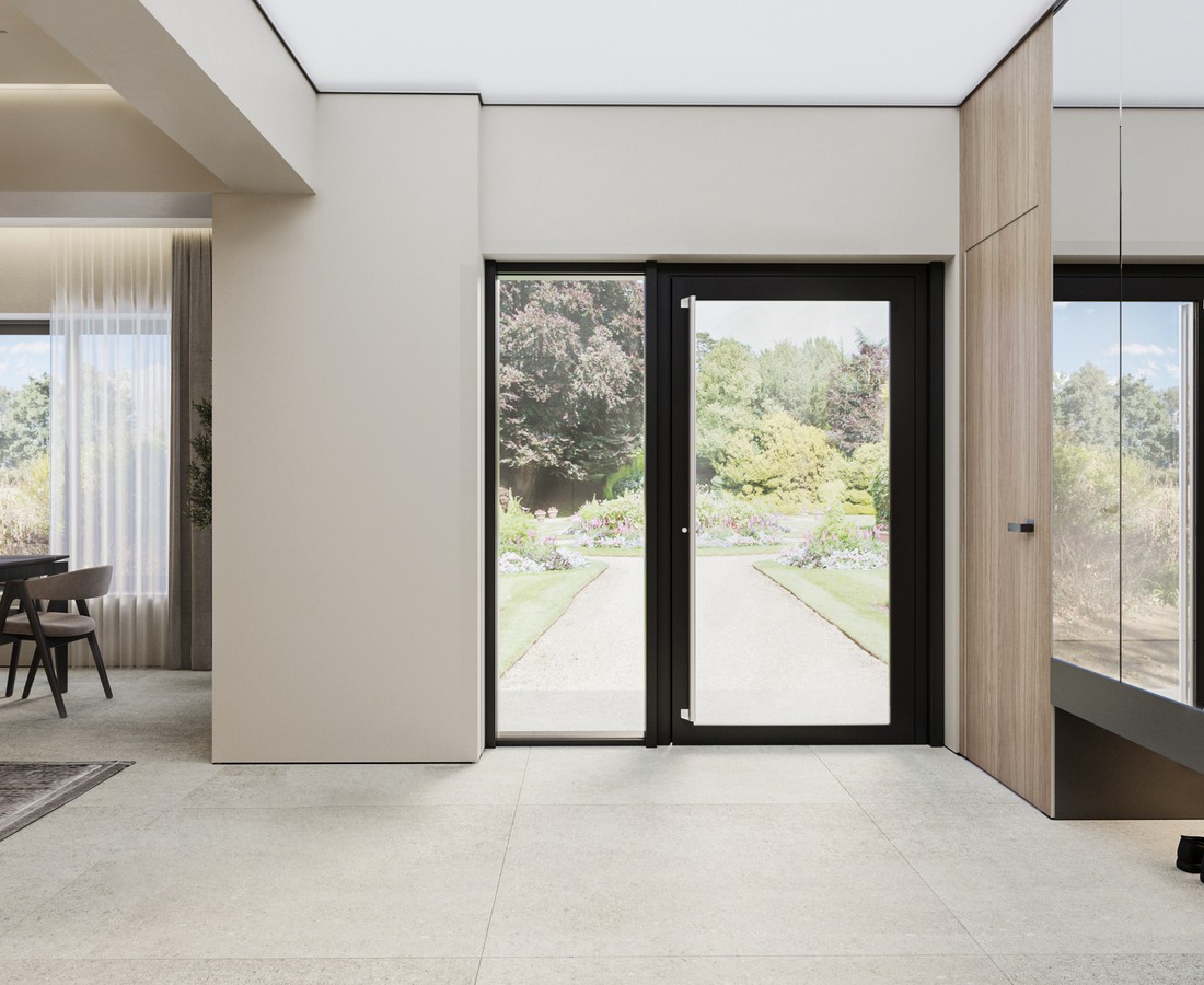 GV Minimalist House design interior – iluminat indirect