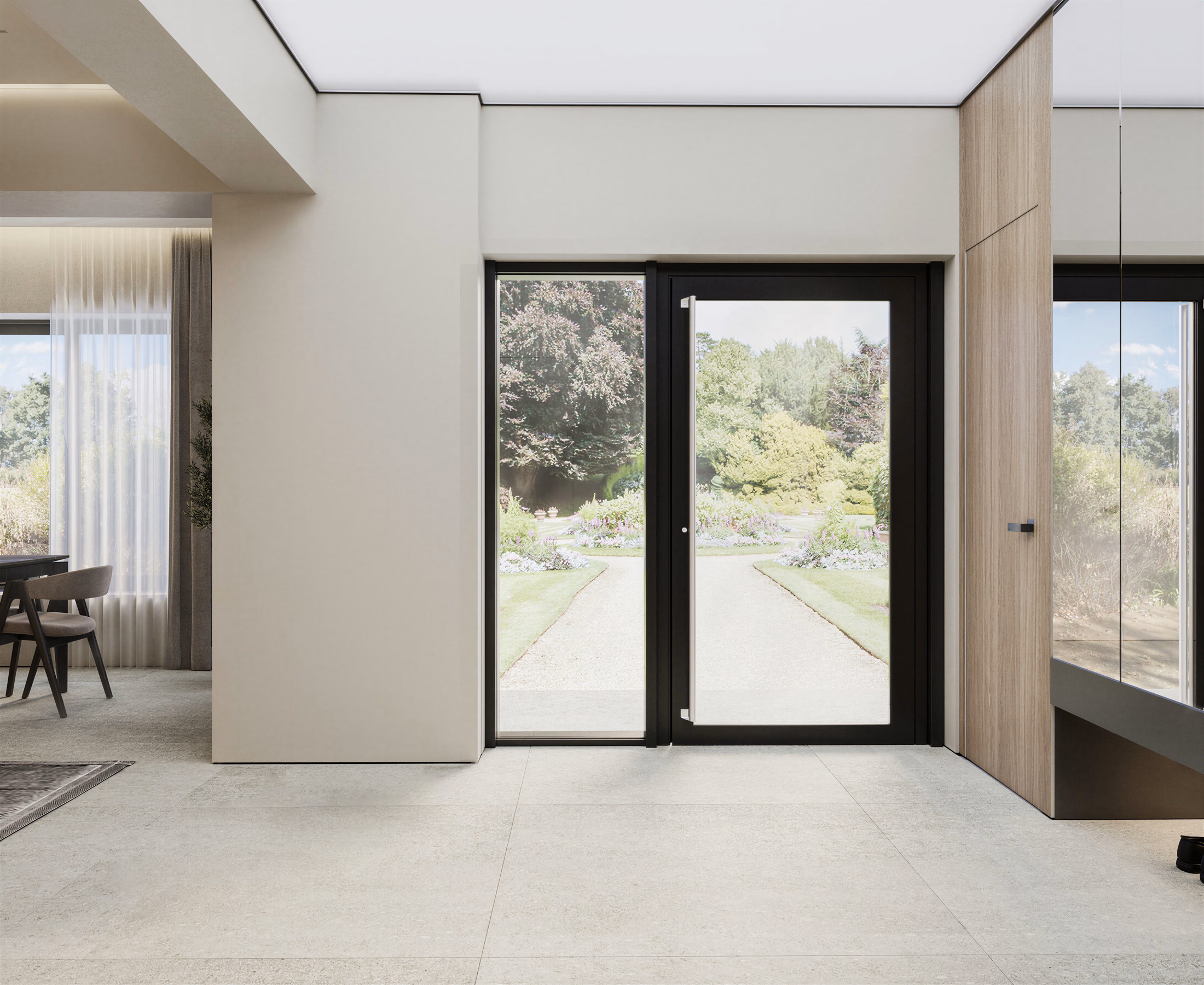 GV Minimalist House design interior – detaliu mobilier exclusivist, desing interior minimalist București