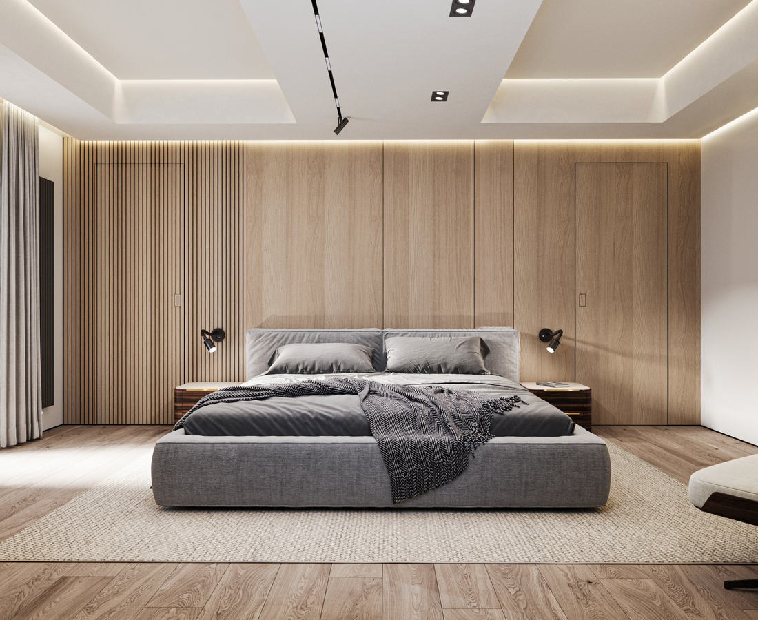 GV Minimalist House design interior – detaliu mobilier exclusivist