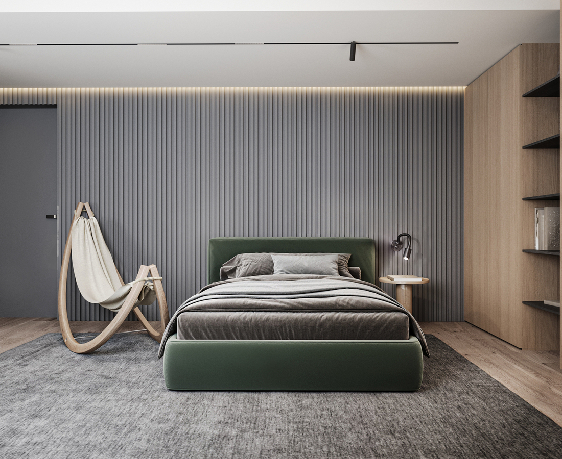 GV Minimalist House design interior – dressing