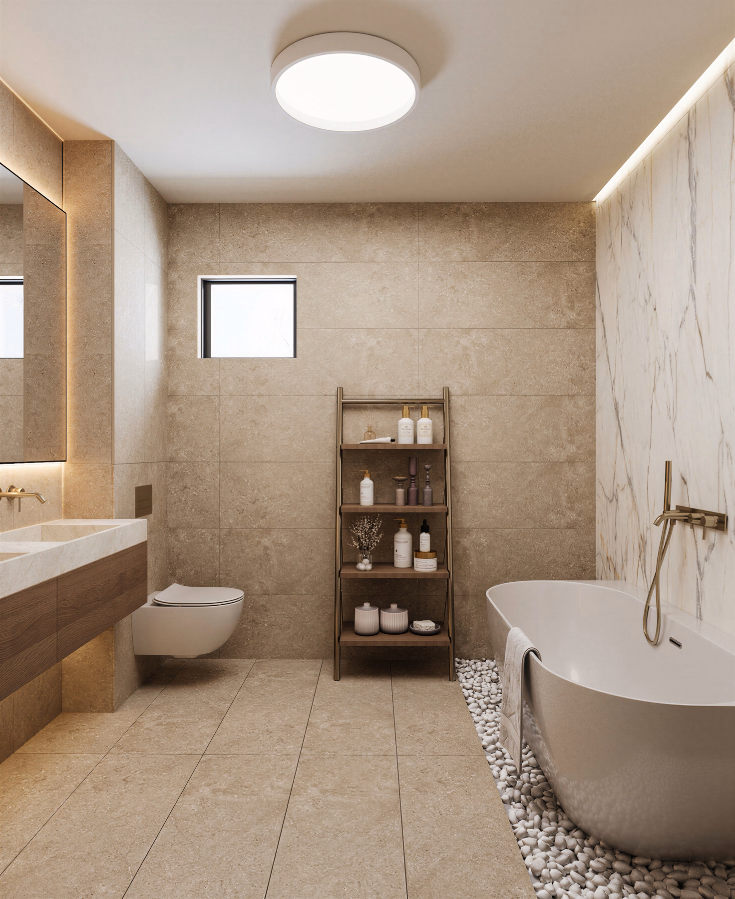 GV Minimalist House design interior – plan deschis ergonomic, desing interior minimalist București