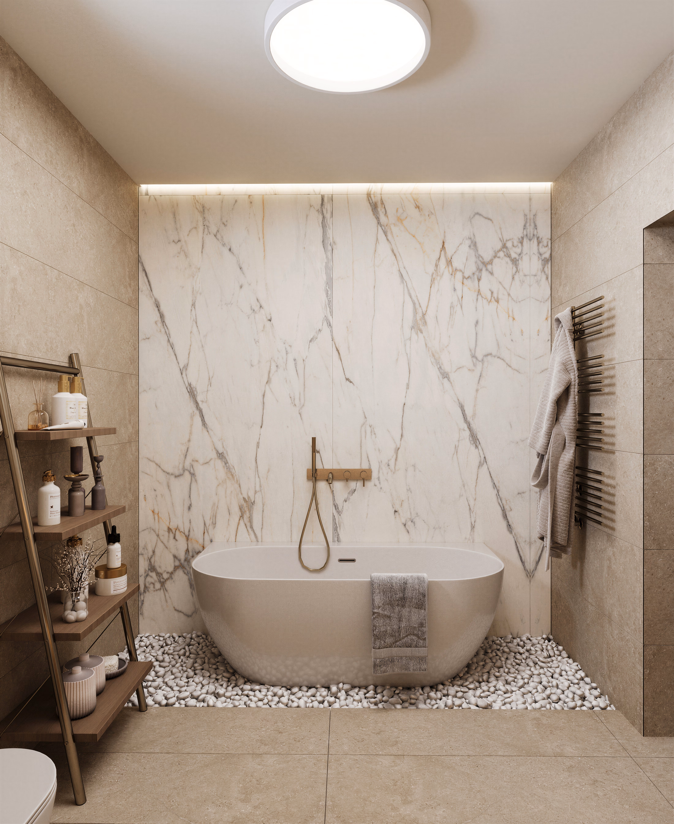 GV Minimalist House design interior – vedere de ansamblu, desing interior minimalist București