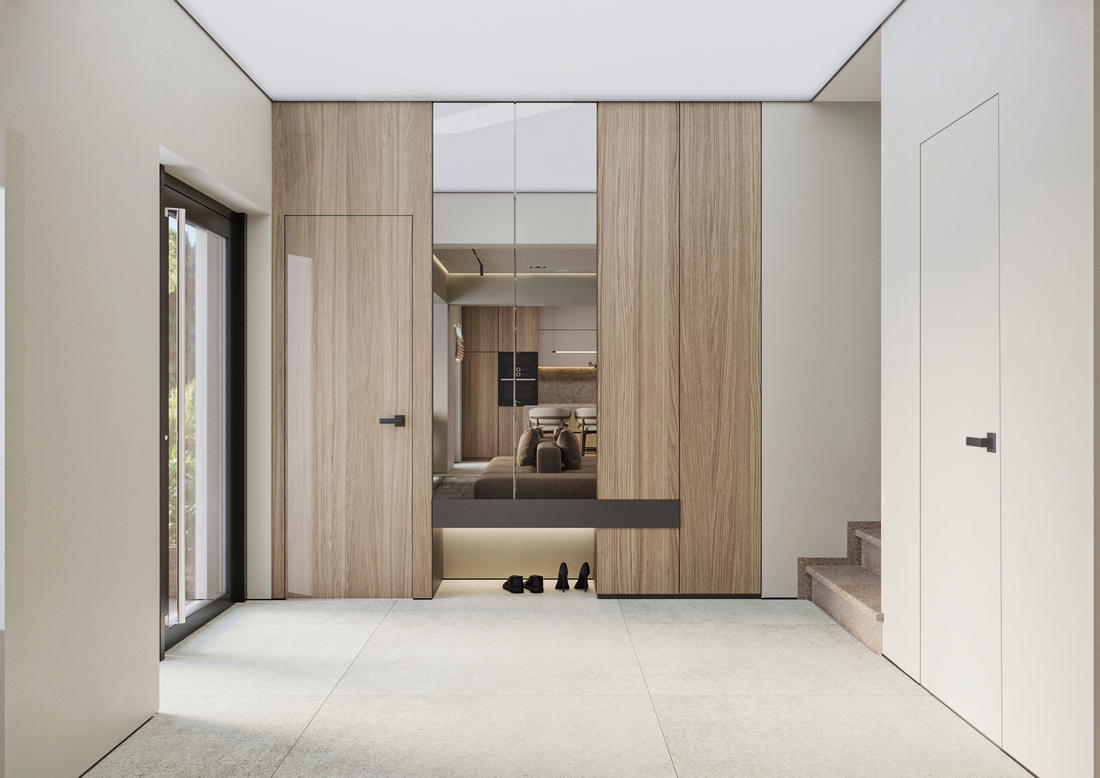 GV Minimalist House design interior – baie de lux