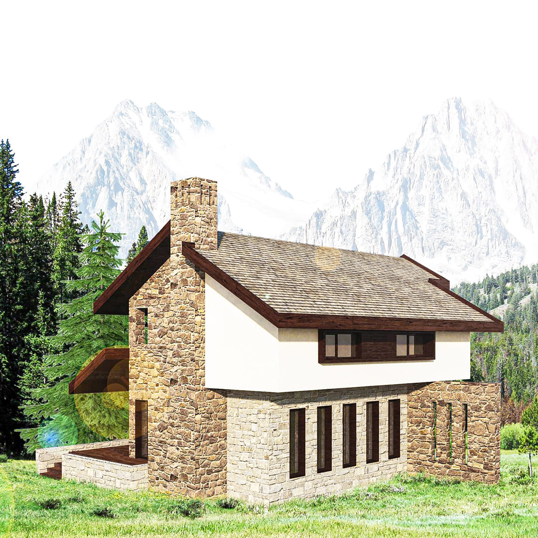 Lugano Chalet – Arhitectură cabană | Lugano, Italia