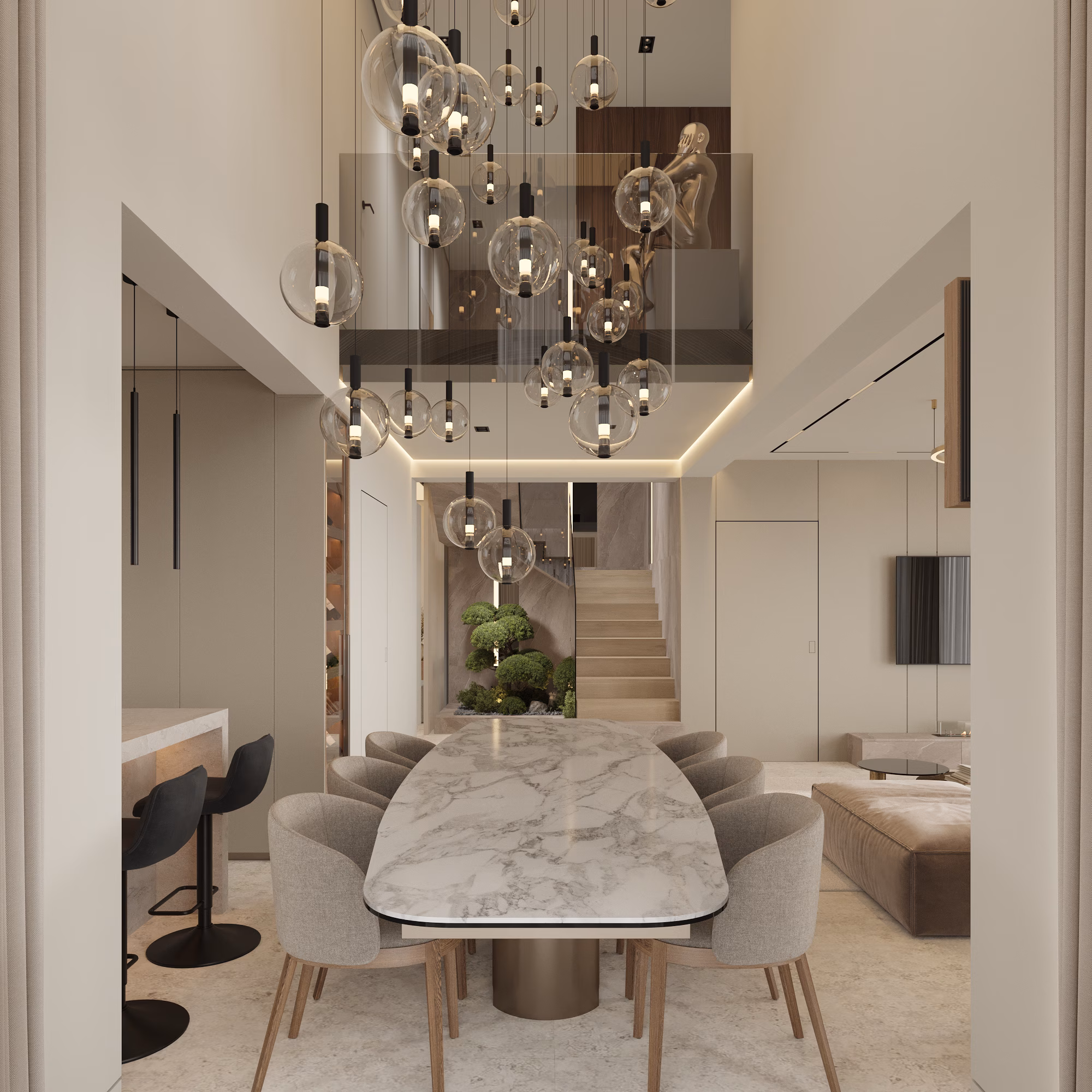 Lumière House design interior, București, România