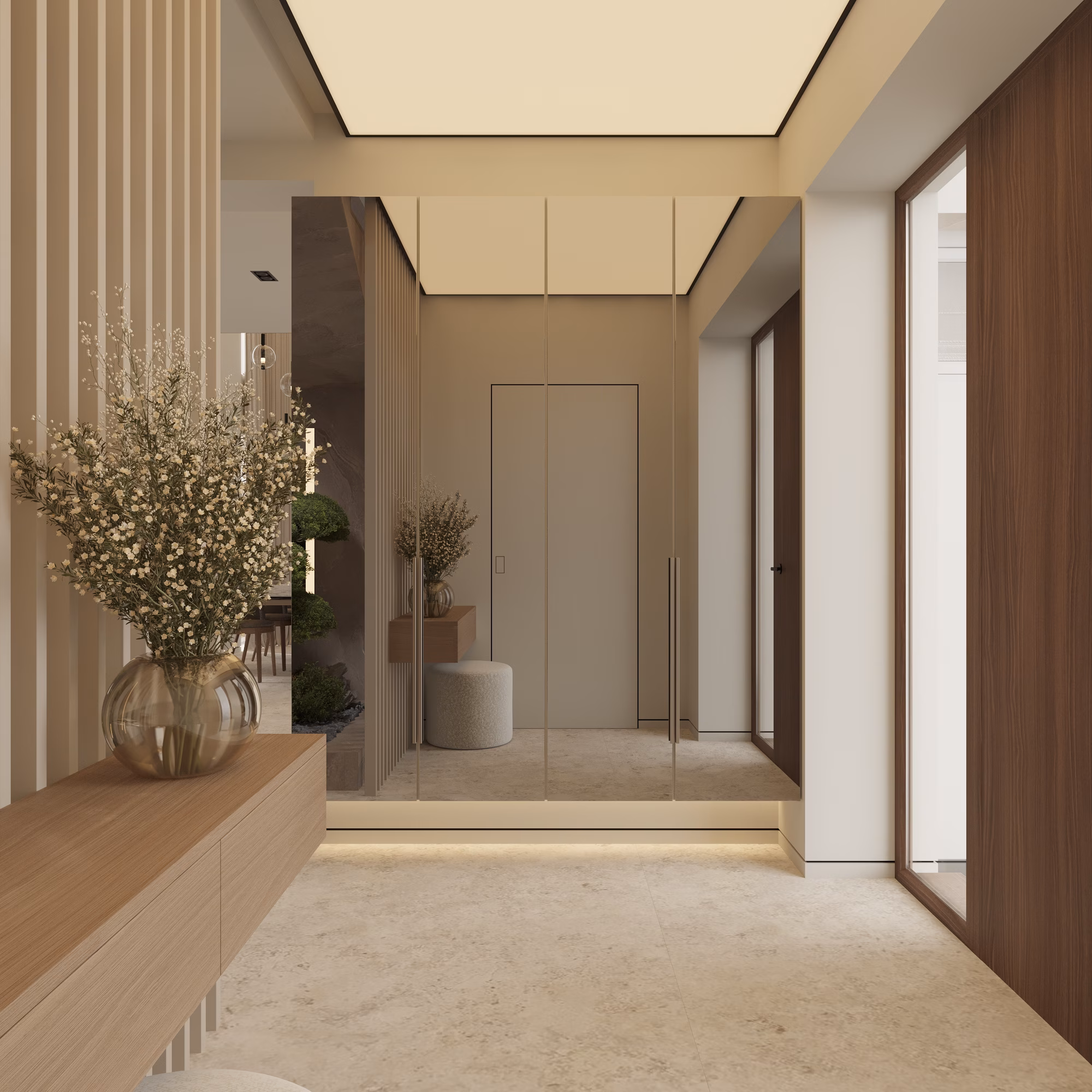 Lumière House design interior – zonă de relaxare, Design interior premium București