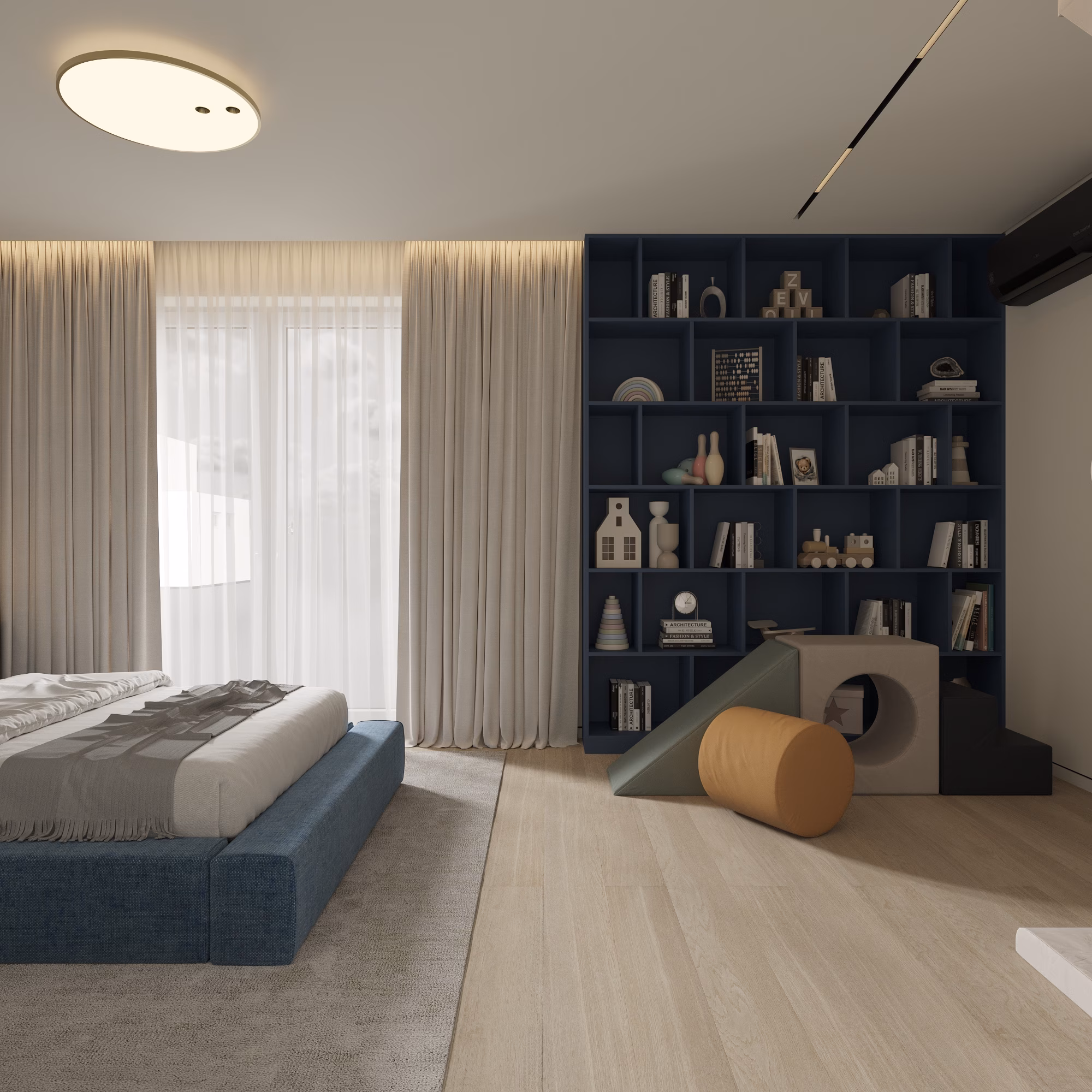 Lumière House design interior – geamuri panoramice etaj 1, Design interior premium București
