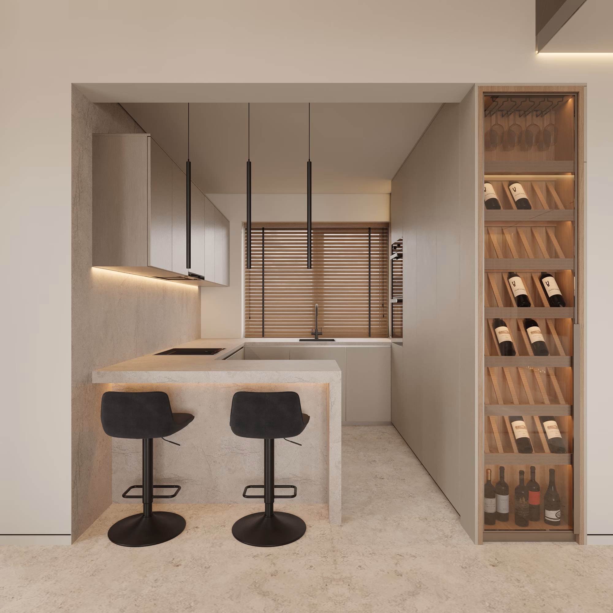 Lumière House design interior – geamuri panoramice, Design interior premium București