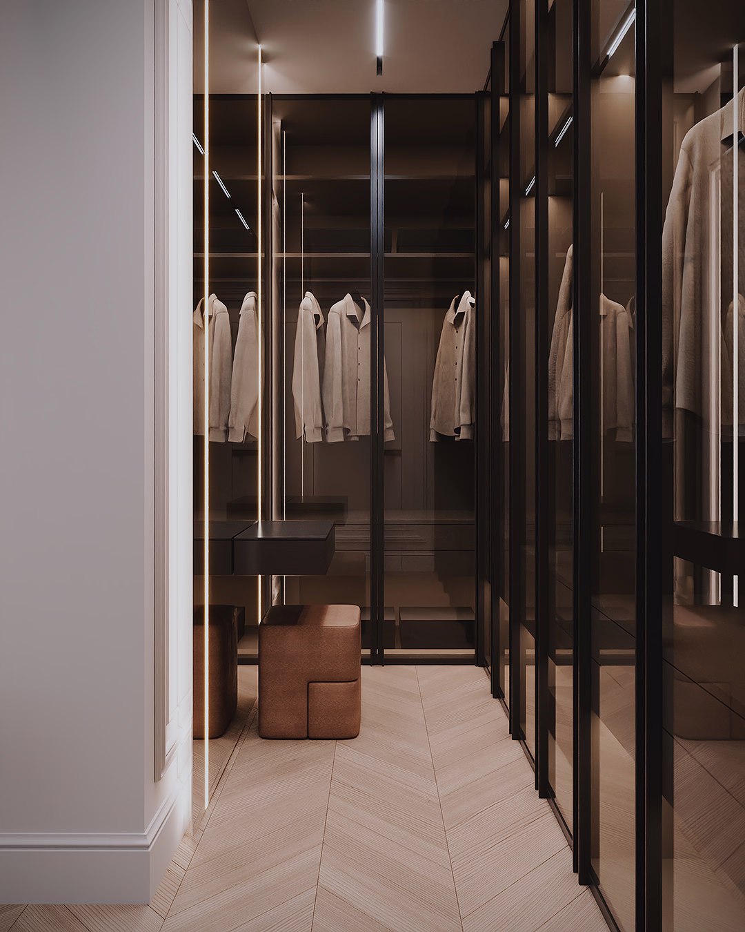 Midnight Classic Duplex design interior – detaliu 18, Design interior premium, design interior modern clasic București