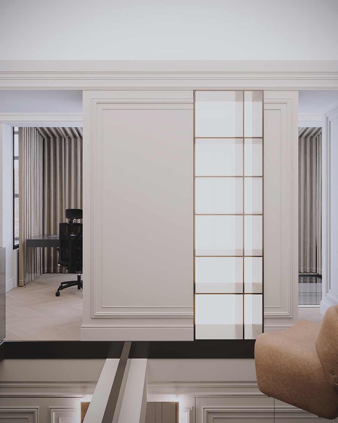 Midnight Classic Duplex design interior – detaliu 19, Design interior premium, design interior modern clasic București