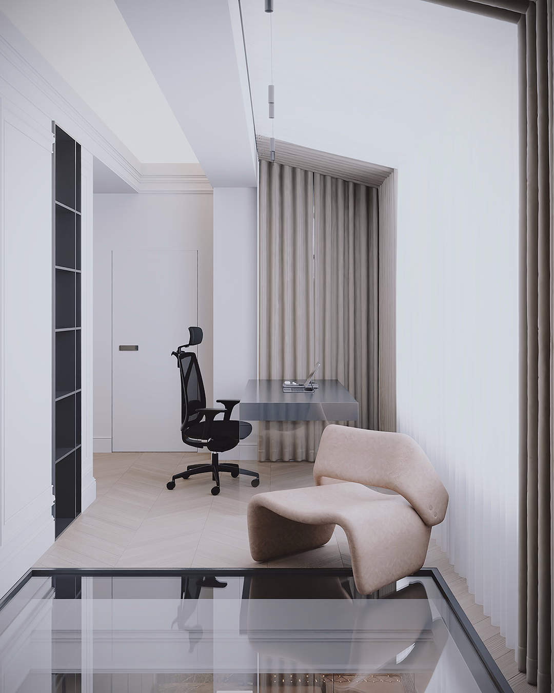 Midnight Classic Duplex design interior – detaliu 21, Design interior premium, design interior modern clasic București
