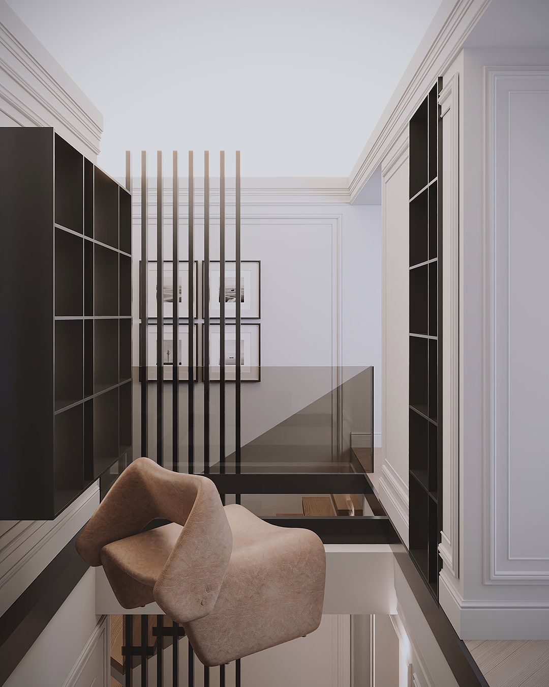 Midnight Classic Duplex design interior – detaliu 22, Design interior premium, design interior modern clasic București