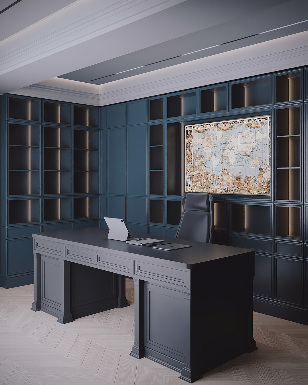 Midnight Classic Duplex design interior – detaliu 24, Design interior premium, design interior modern clasic București