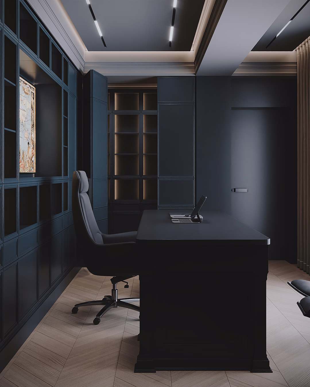 Midnight Classic Duplex design interior – detaliu 26, Design interior premium, design interior modern clasic București