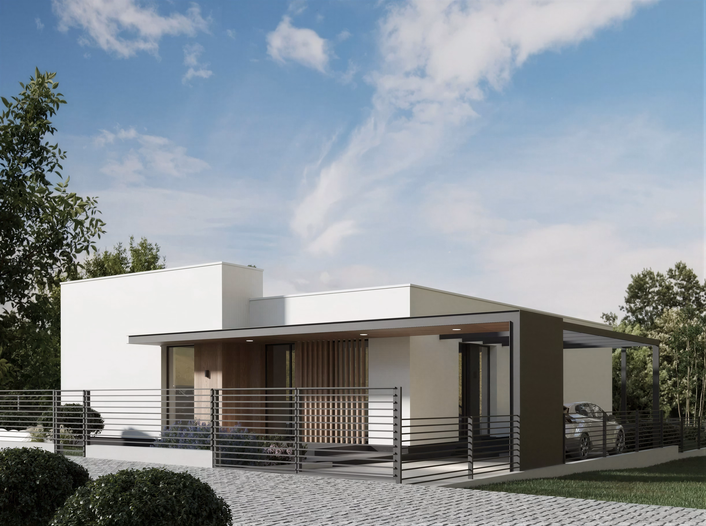 NM Contemporary House Arhitectură rezidențială | Chișinău