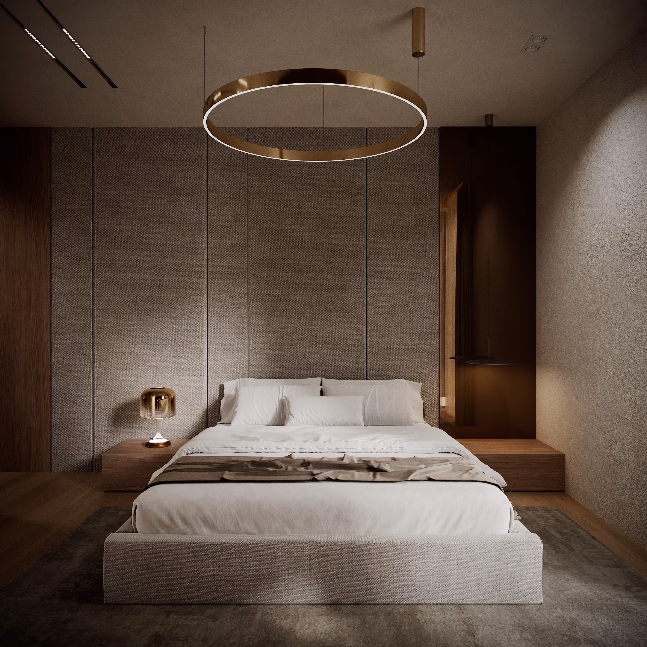 Quiet Luxury Villa design interior – iluminat indirect, Design interior premium, design interior modern loft Chișinău