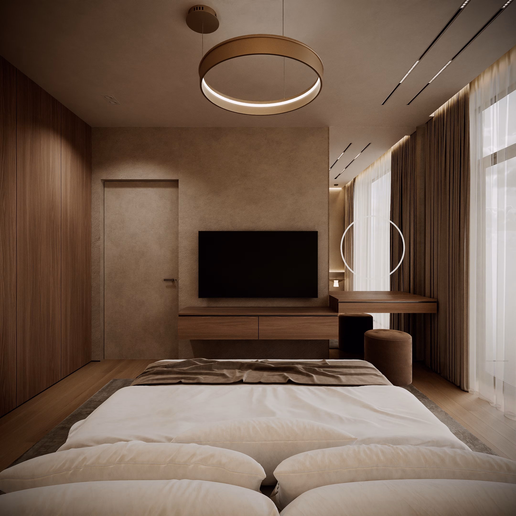 Quiet Luxury Villa design interior – colț de lectură, Design interior premium, design interior modern loft Chișinău