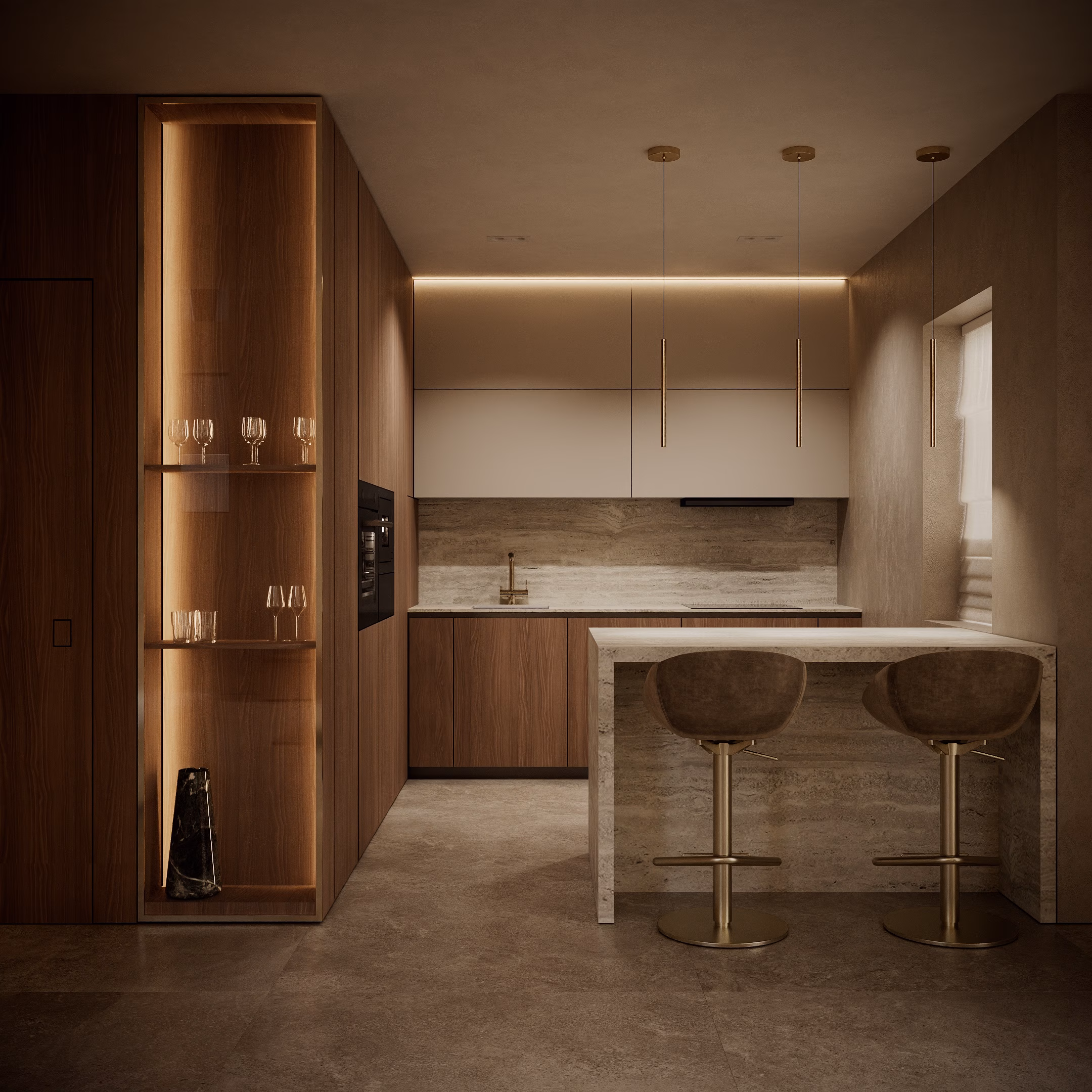 Quiet Luxury Villa design interior – baie, Design interior premium, design interior modern loft Chișinău