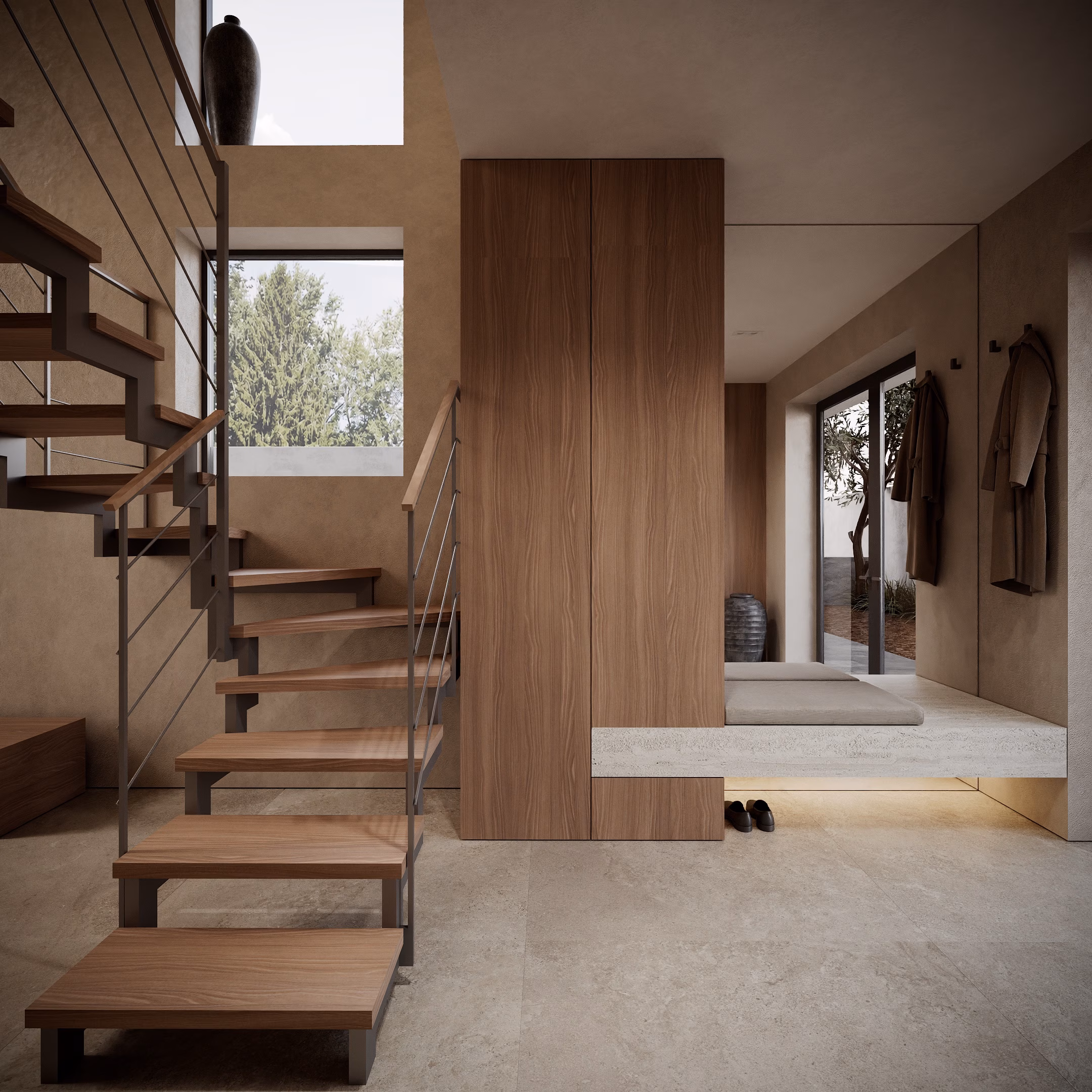 Quiet Luxury Villa design interior – geamuri panoramice, Design interior premium, design interior modern loft Chișinău