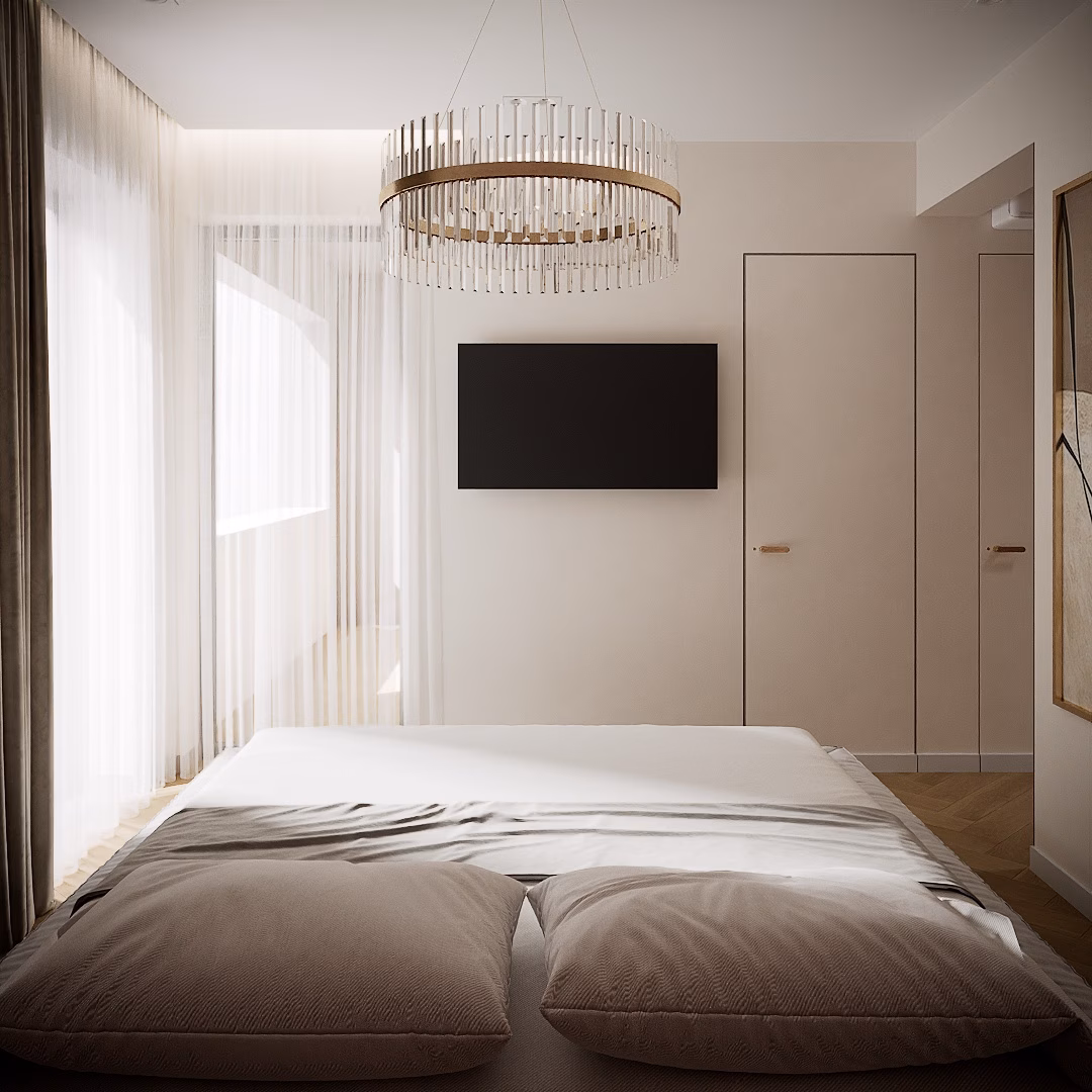Rose Velvet Duplex design interior – perspectivă generală, Design interior duplex București