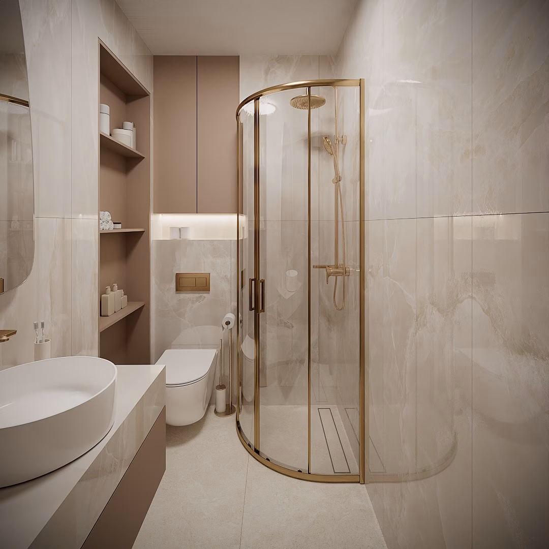 Rose Velvet Duplex design interior – detaliu decor etaj, Design interior duplex București