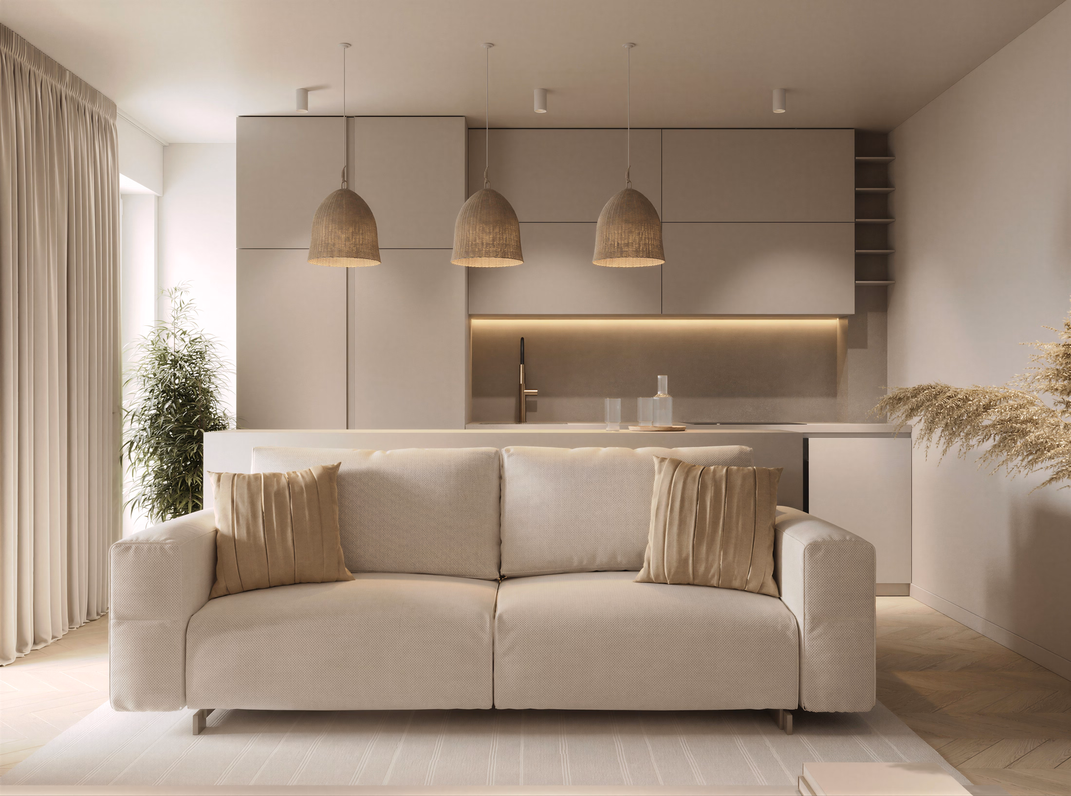 Serenity Wabi Apartment
