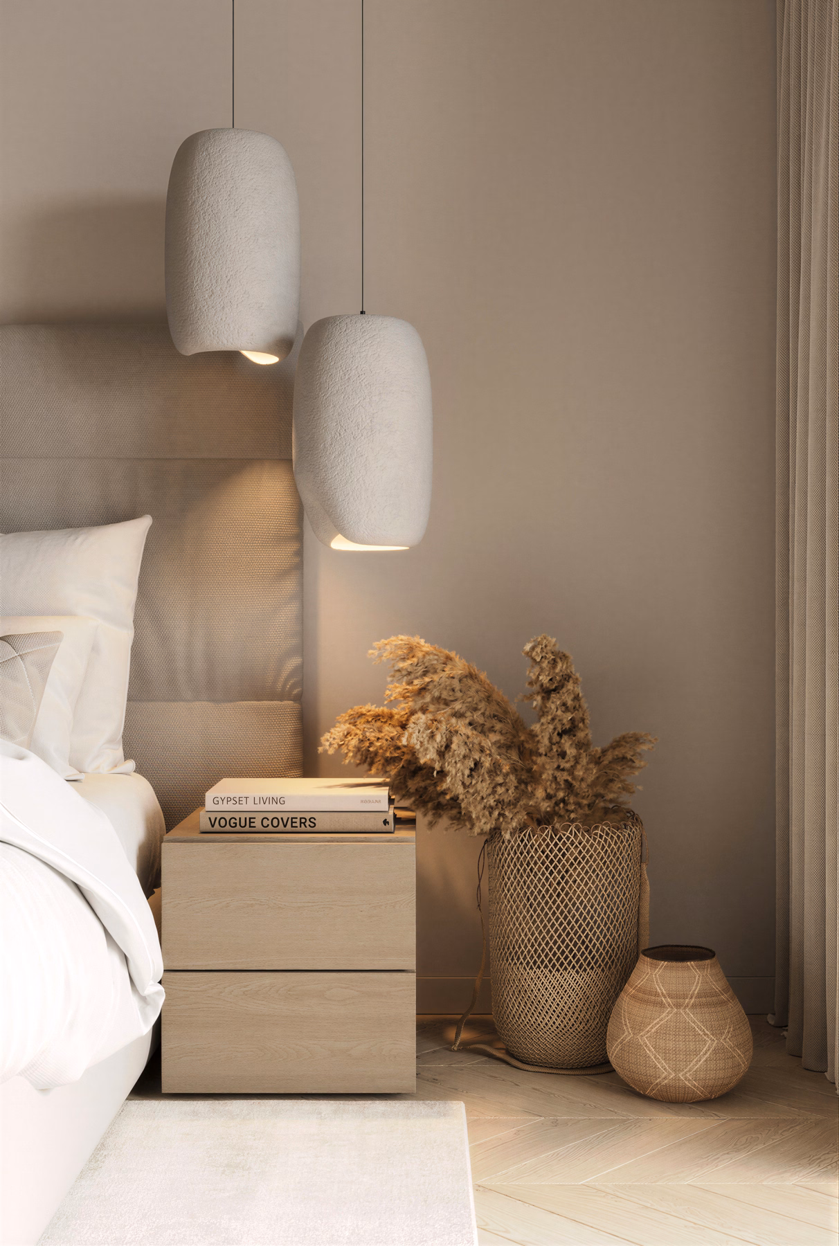 Serenity Wabi Apartment design interior București – spațiu multifuncțional, design interior wabi-sabi