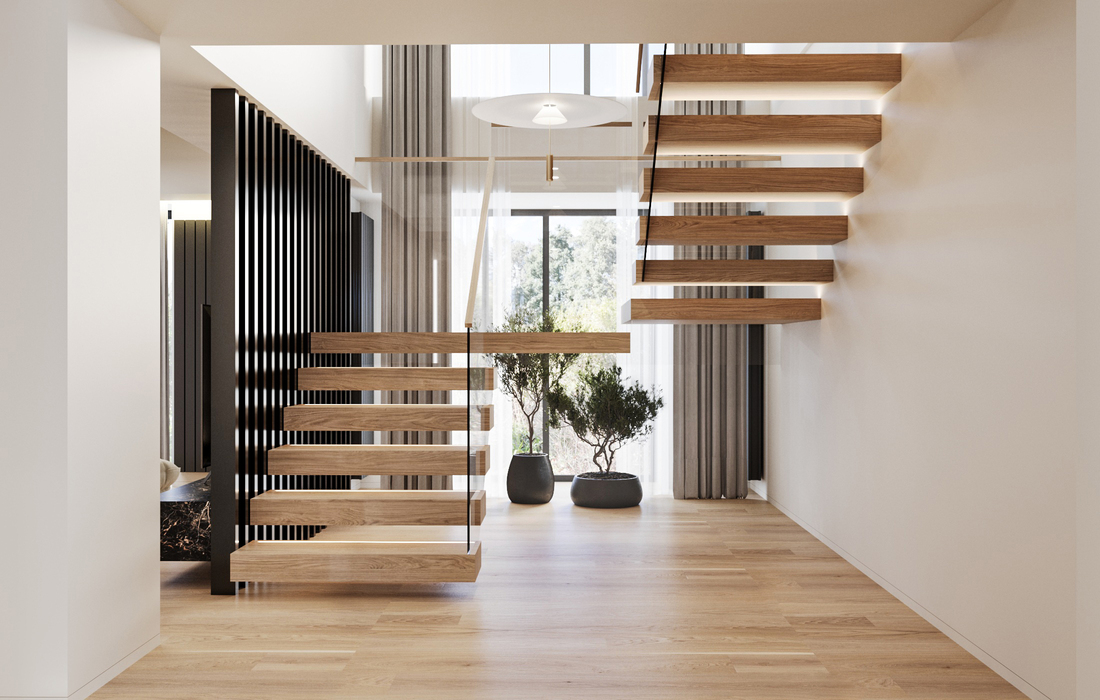 Proiect scară design interior ICONIC Design București