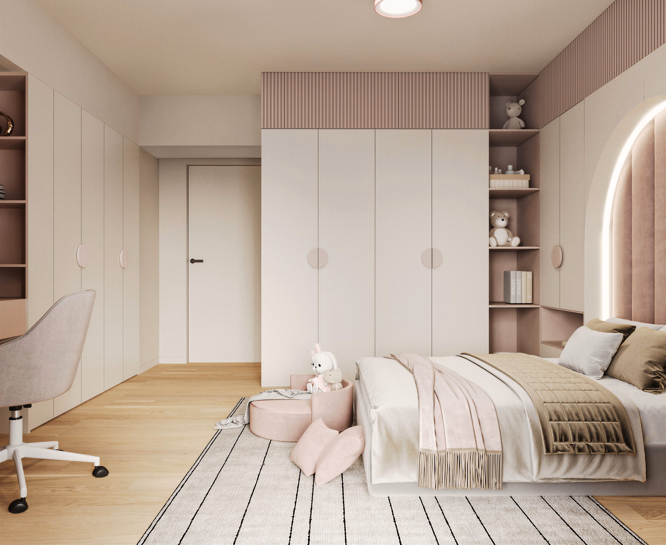 Unirii Sculpted Duplex design interior premium București – baie secundară, design interior minimalist, design interior modern