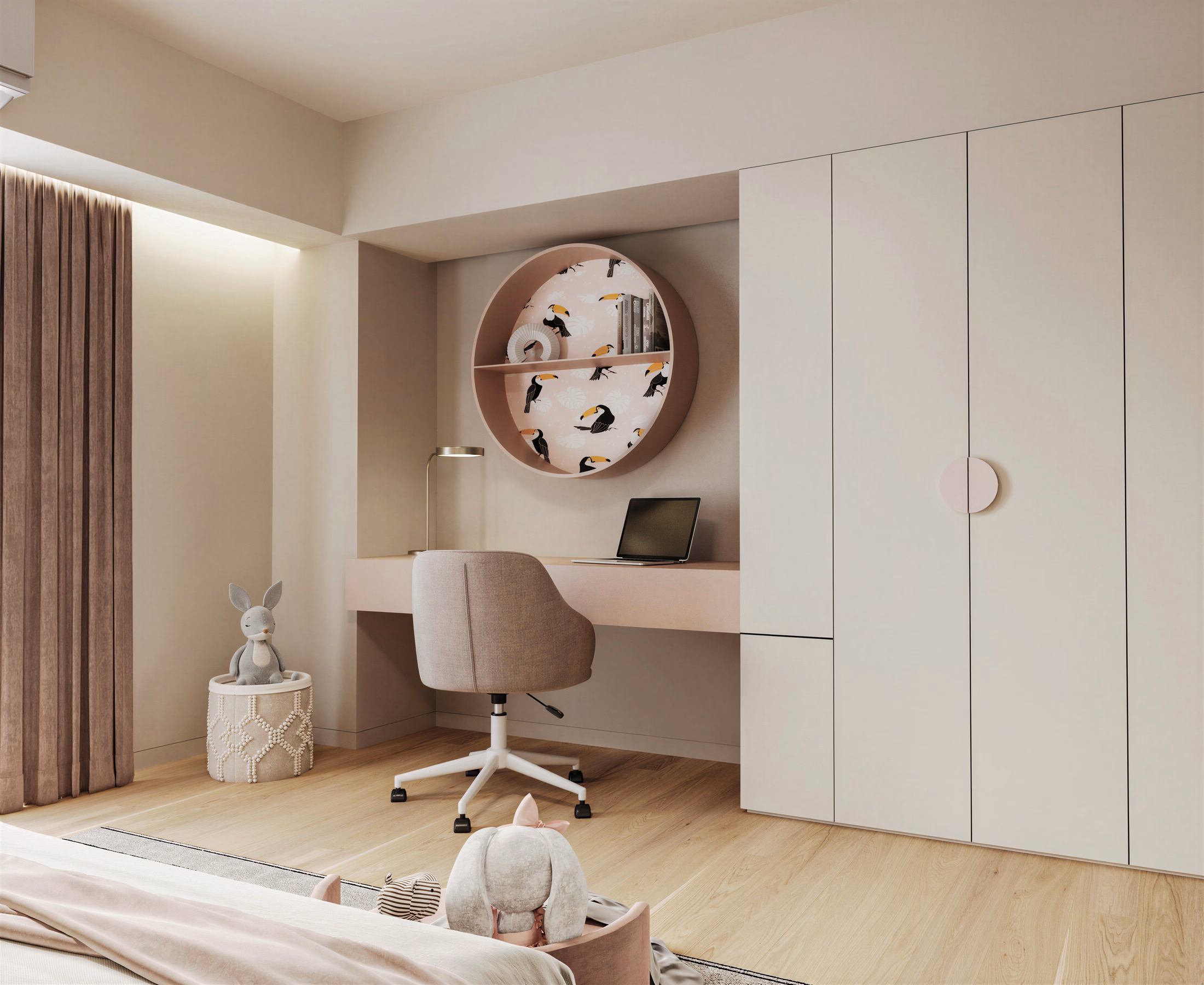 Unirii Sculpted Duplex design interior premium București – dressing, design interior minimalist, design interior modern