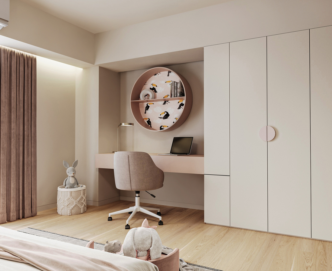 Unirii Sculpted Duplex design interior – dressing