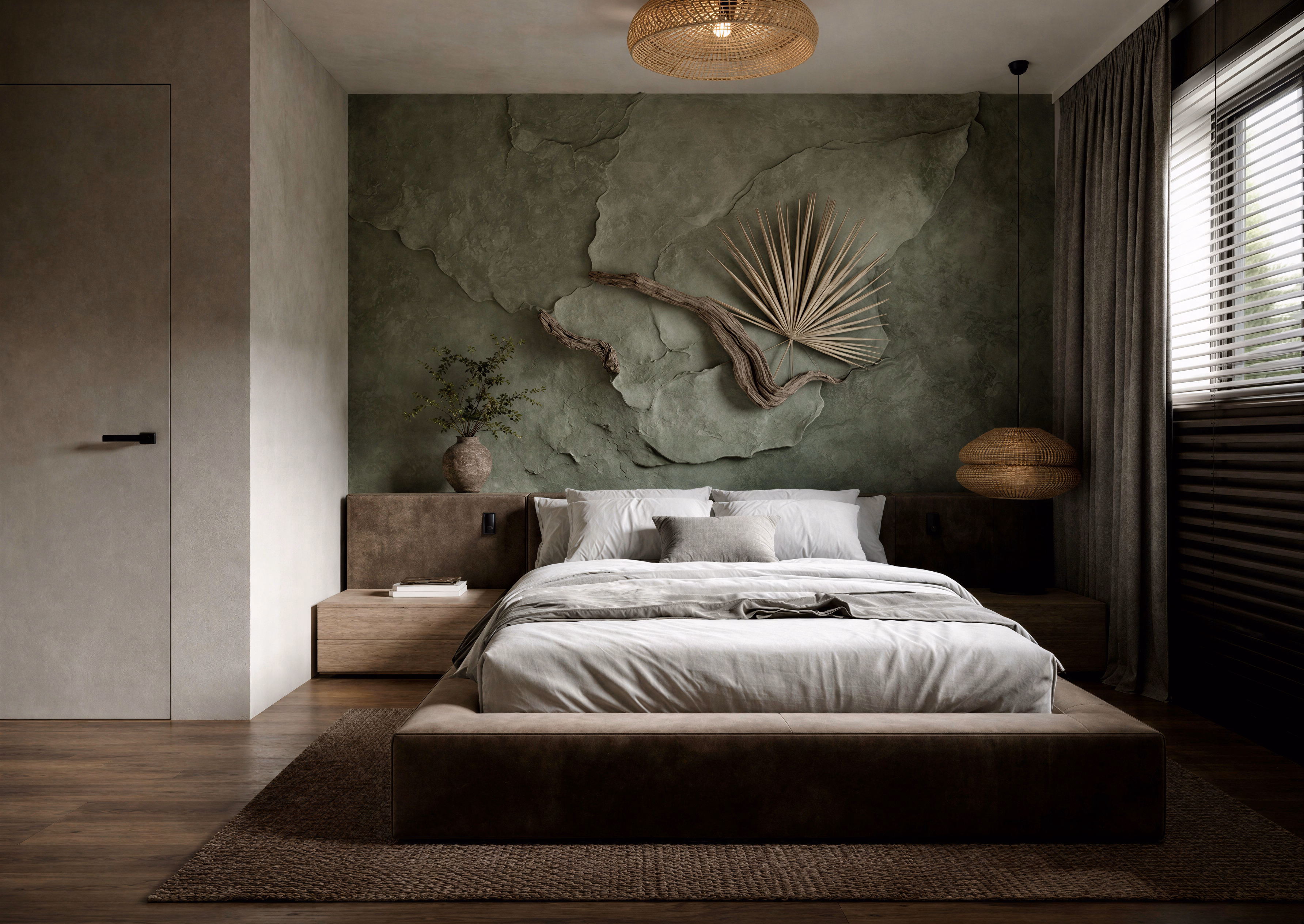 Wabi-Sabi Arch House design interior – geamuri panoramice, design interior wabi-sabi București