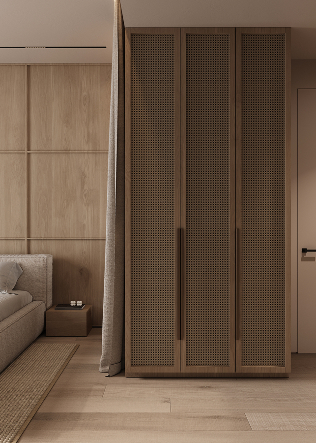 Wabi-Sabi Lake Penthouse design interior – dressing Japandi