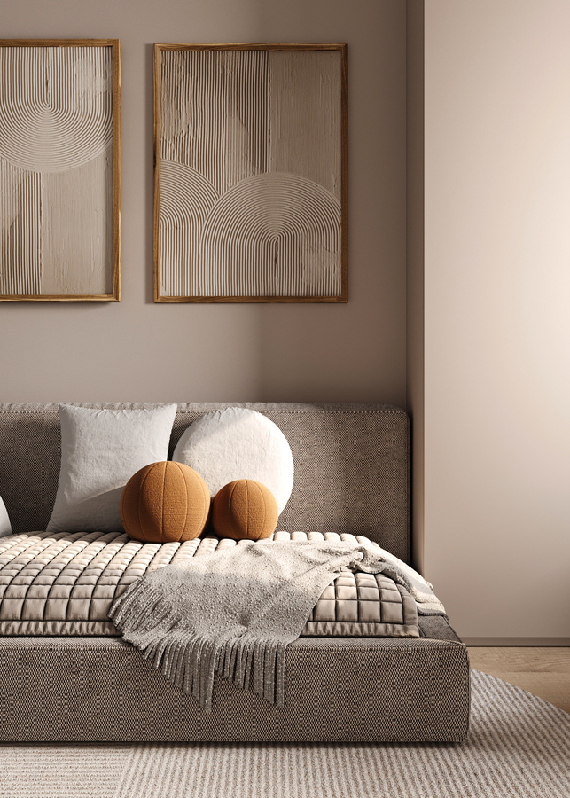 Wabi-Sabi Lake Penthouse design interior – baie secundară