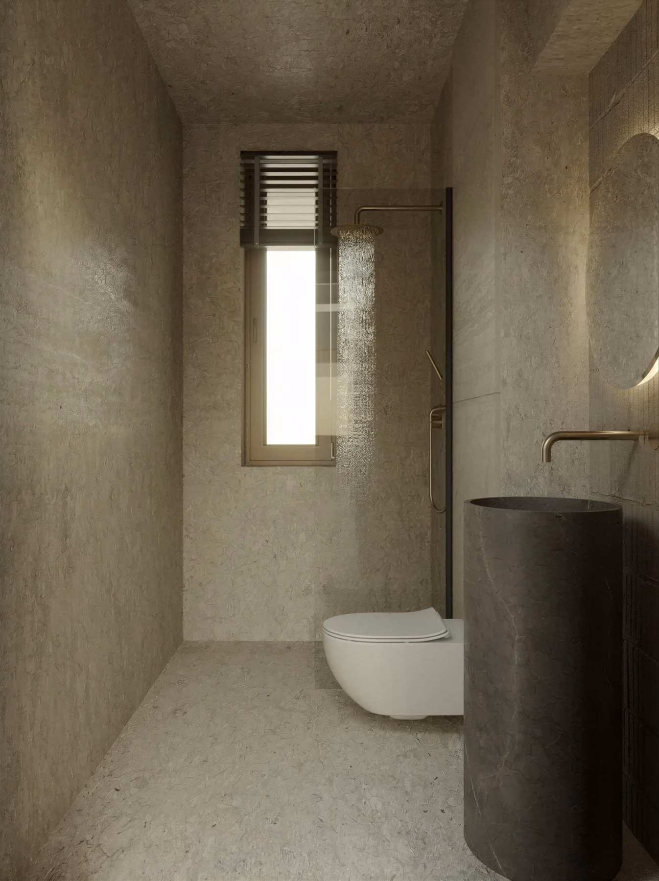 Wabi-Sabi Penthouse design interior premium București – ecosistem perfect-imperfect, design interior wabi-sabi